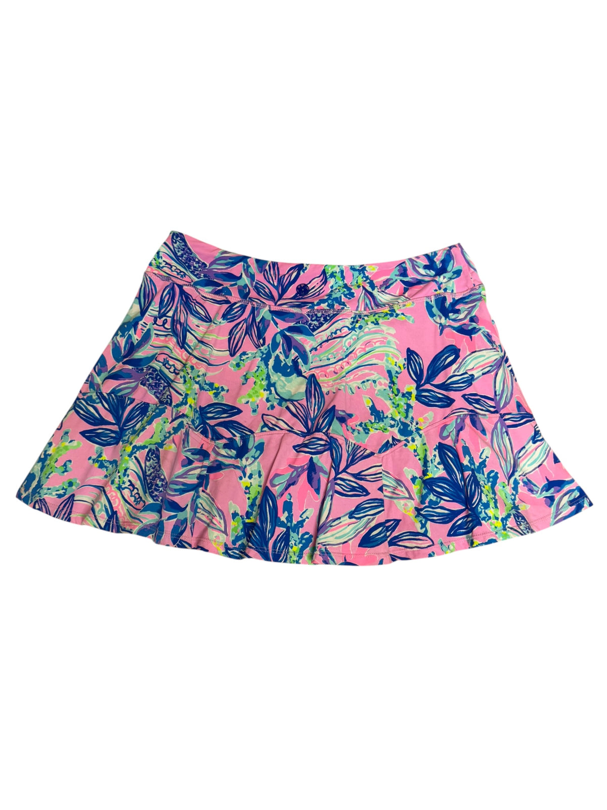 Lilly Pulitzer Luxletic Corrine Skort Gumbo Limbo - Size S