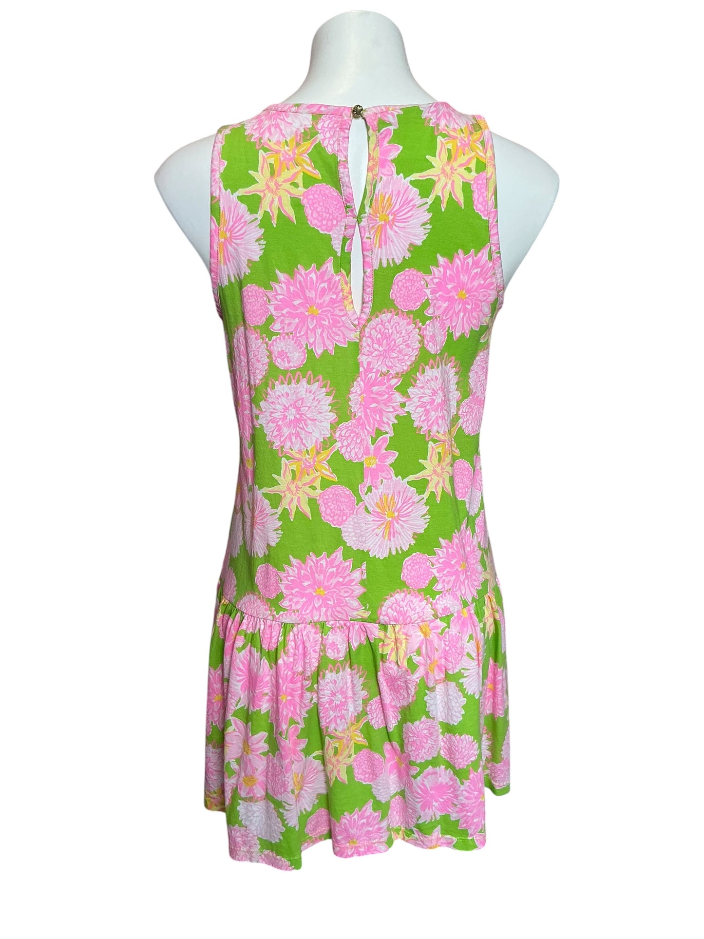 Lilly Pulitzer Dixi Dress Multi Seaside Garden - Size S