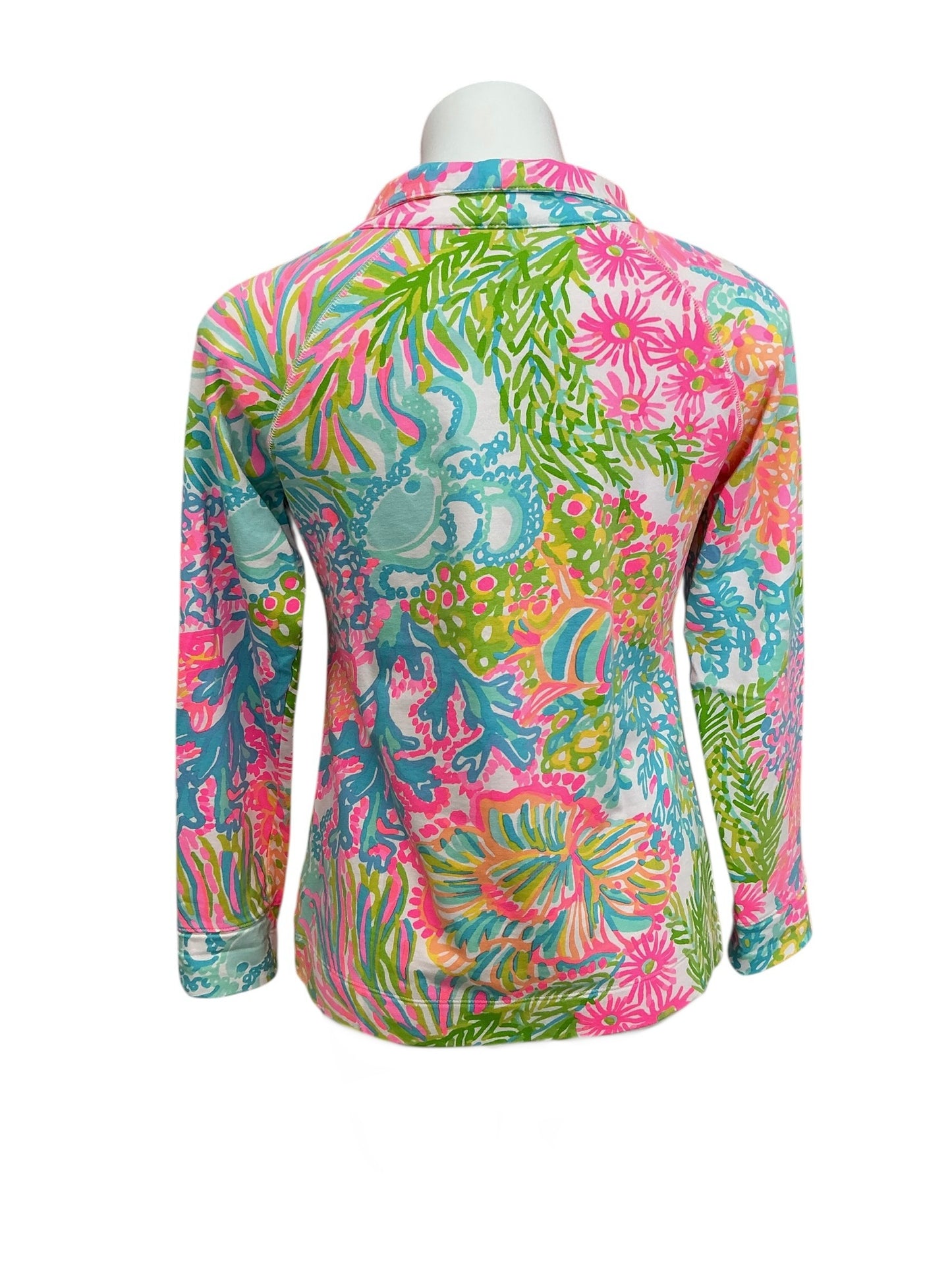 Lilly Pulitzer Skipper Popover Lovers Coral - Size S