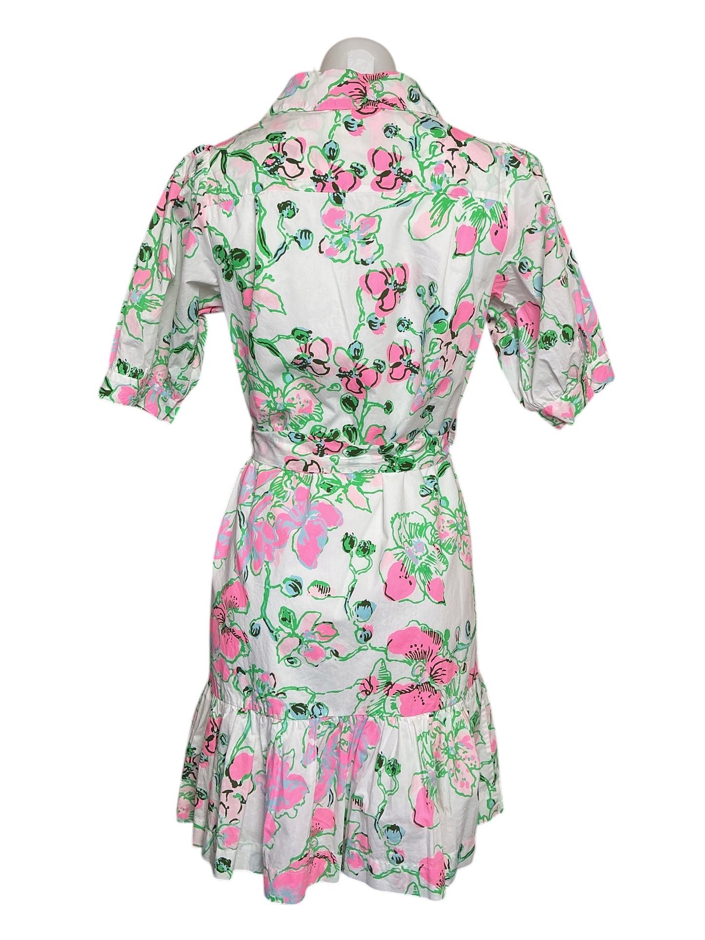 Lilly Pulitzer NWT Sashria Dress - Multi Oversized Orchids - Size 6