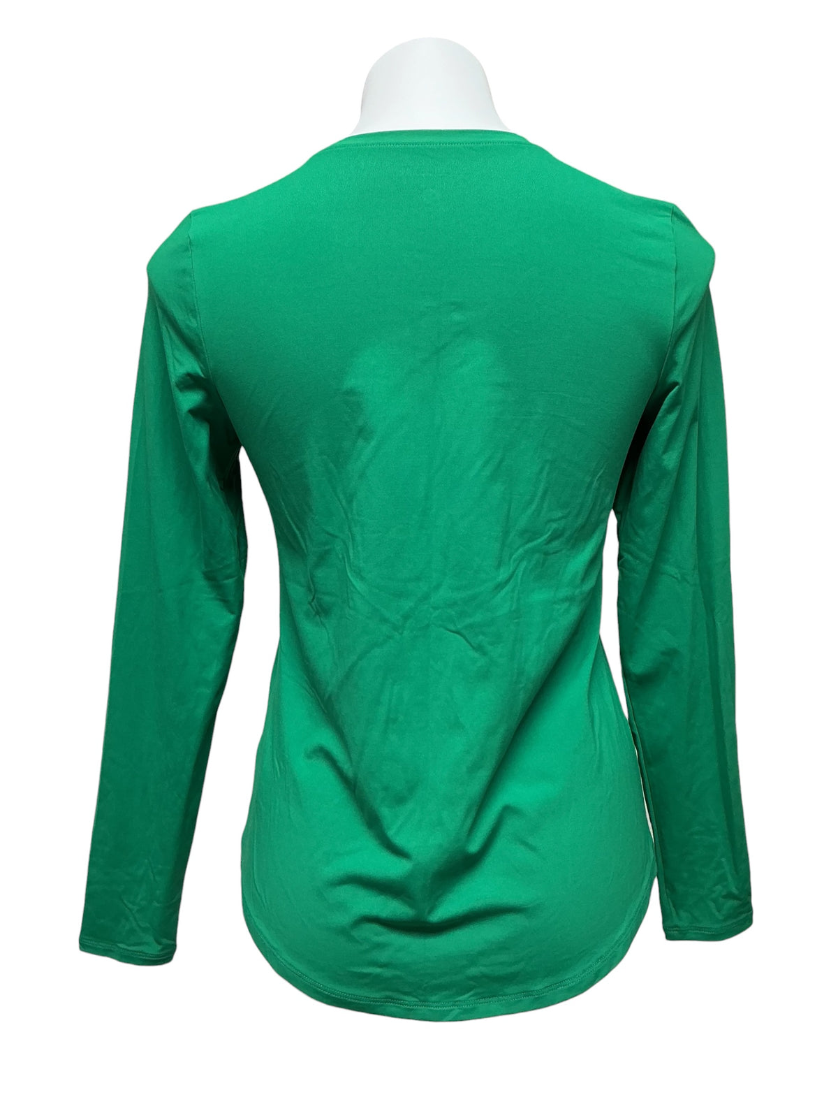 Lilly Pulitzer NWT Westley Long Sleeve Active Tee UPF 50+ Fiddle Leaf Green - Size XS