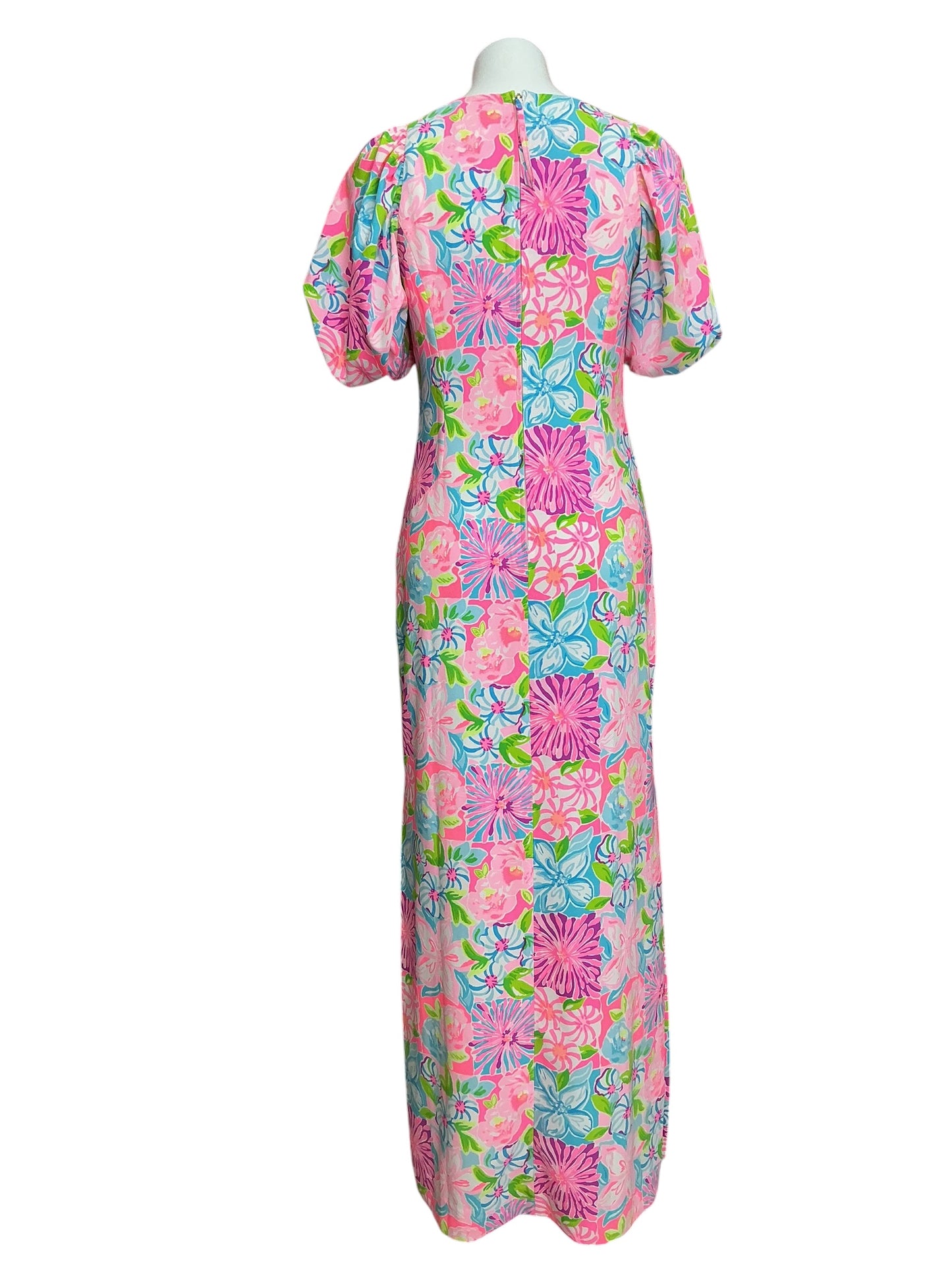 Lilly Pulitzer Kimberle Stretch Maxi Dress Take It From Your Mums - Size 4