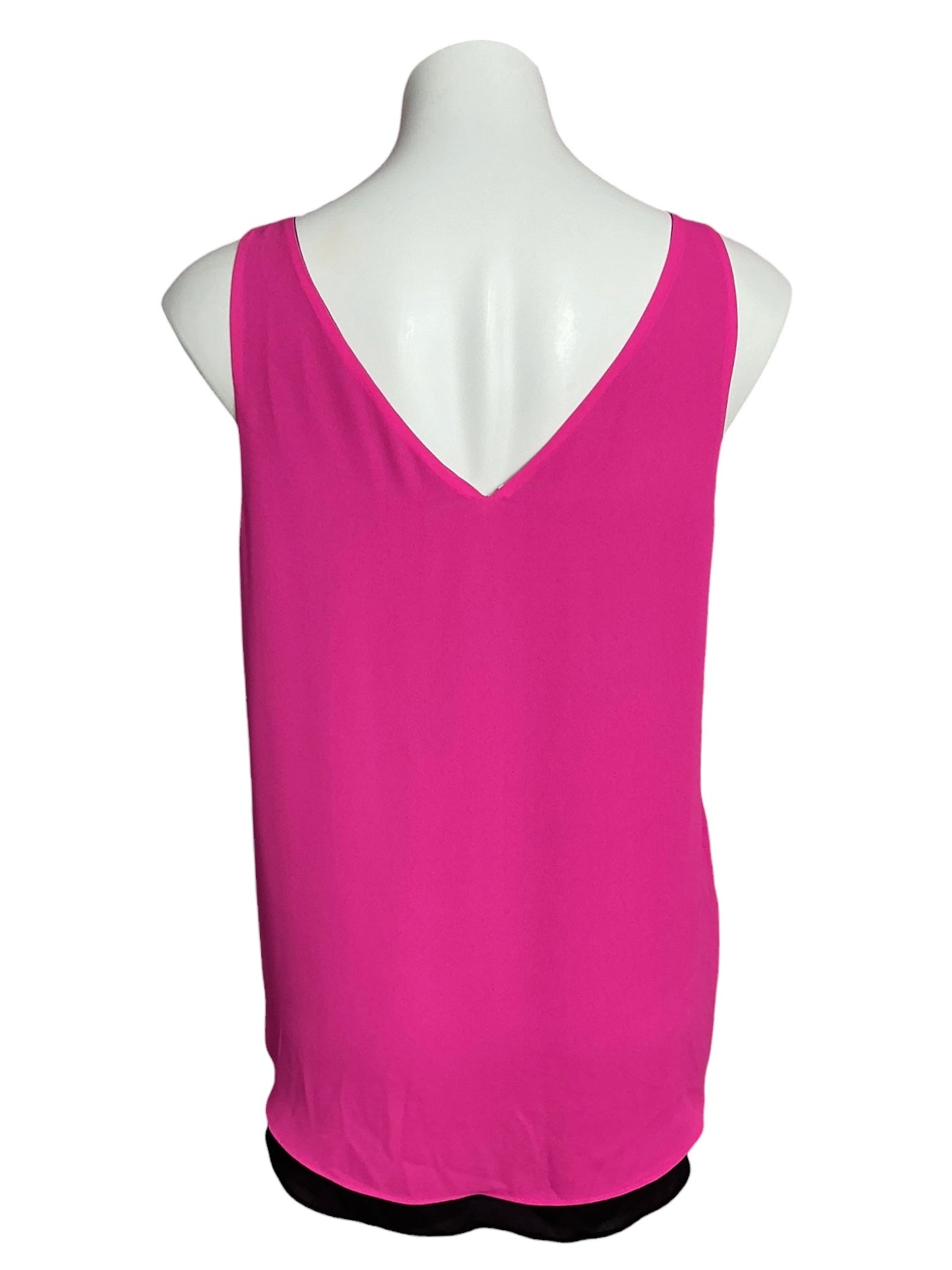 Lilly Pulitzer Florin Sleeveless V-Neck Reversible Top Roxie Pink - Size M