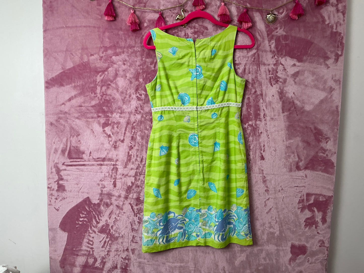 Lilly Pulitzer Maternity Dress - Low Tide Print - Size 6
