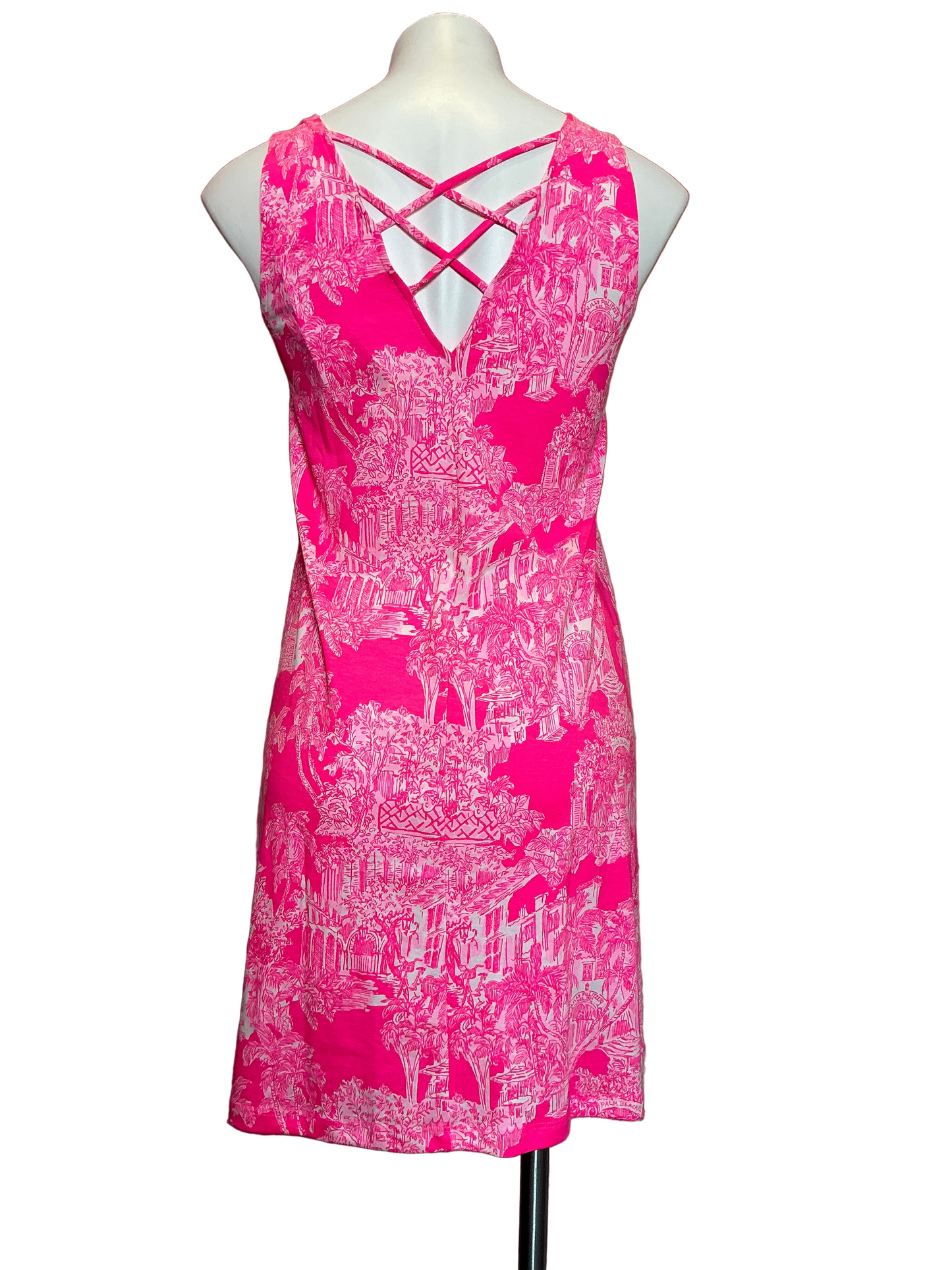 Lilly Pulitzer Kristen Dress NWT - Roxie Pink - Anniversary Toile - Size XS