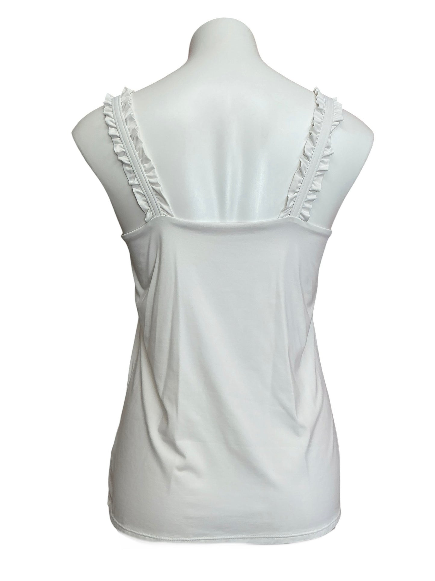 Lilly Pulitzer Luxletic Braxton Tank Top Resort White - Size M