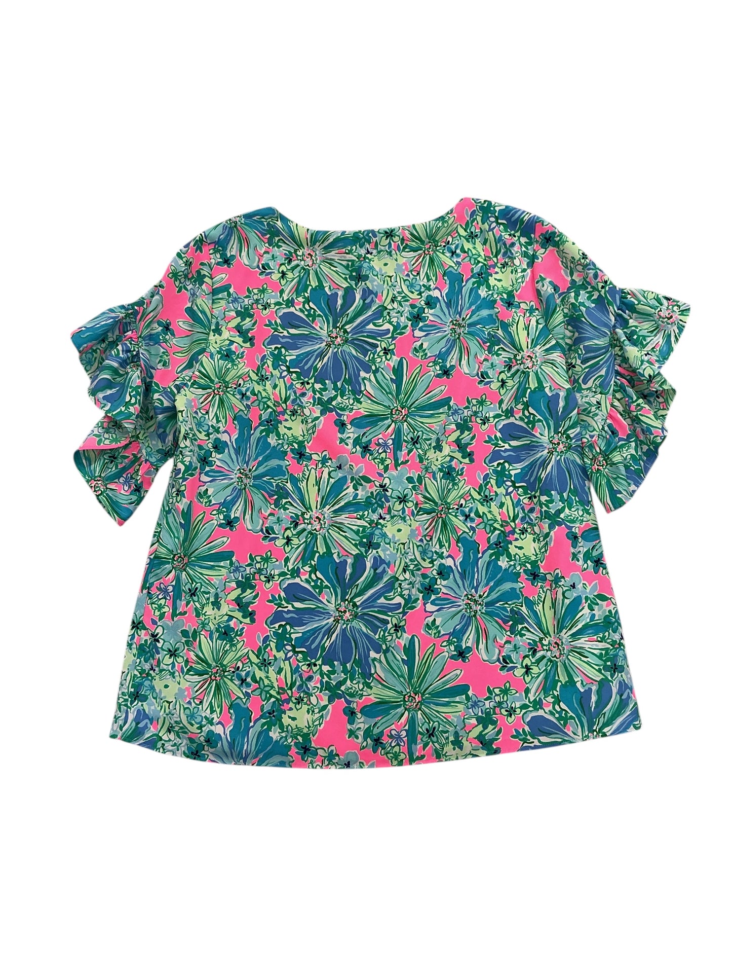 Lilly Pulitzer Darlah Lileeze Soleil Pink Good Hare Day - Size S