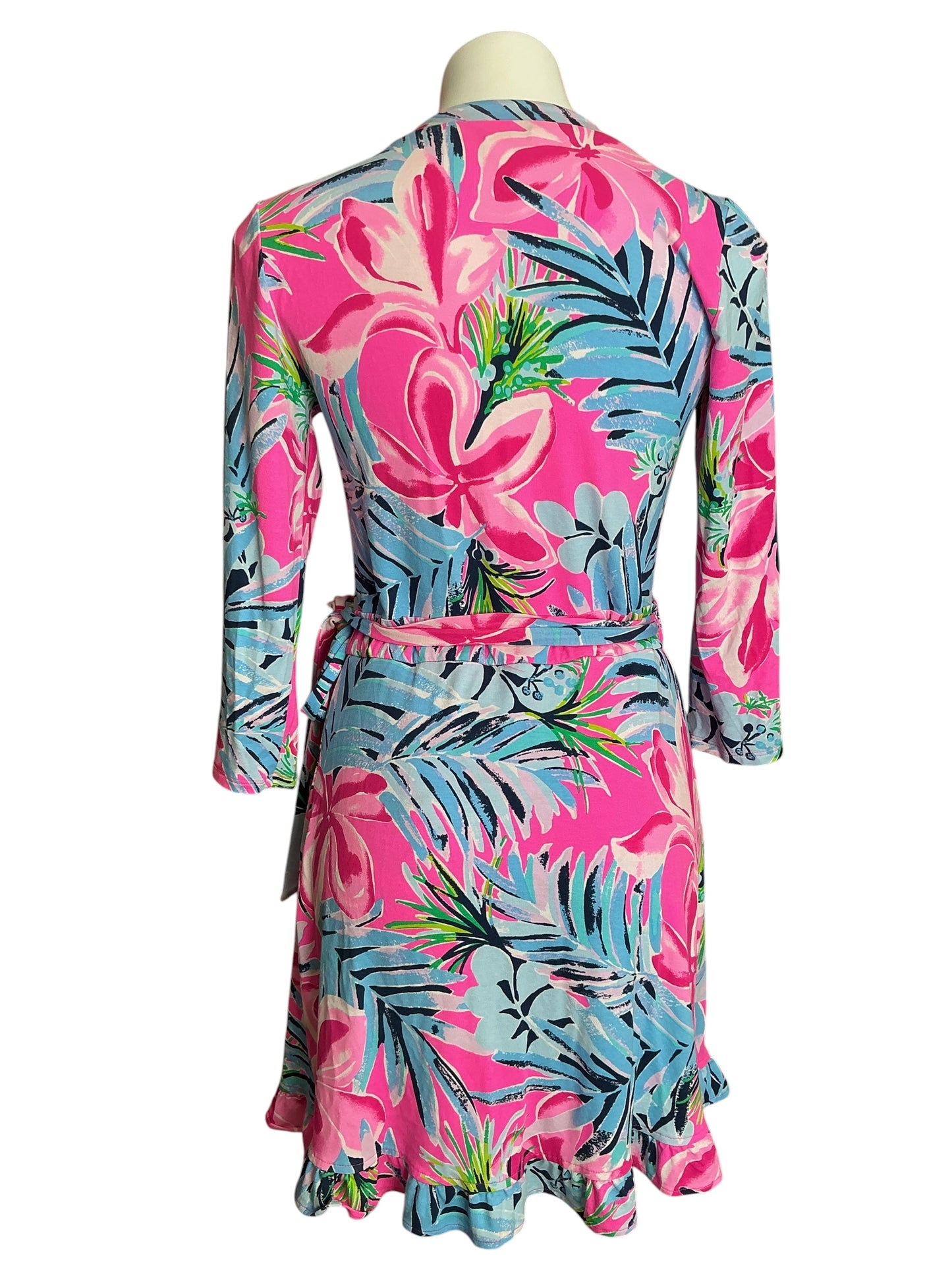 Lilly Pulitzer Jessalynne Romper Cockatoo Pink Pretty In Pink - Size S