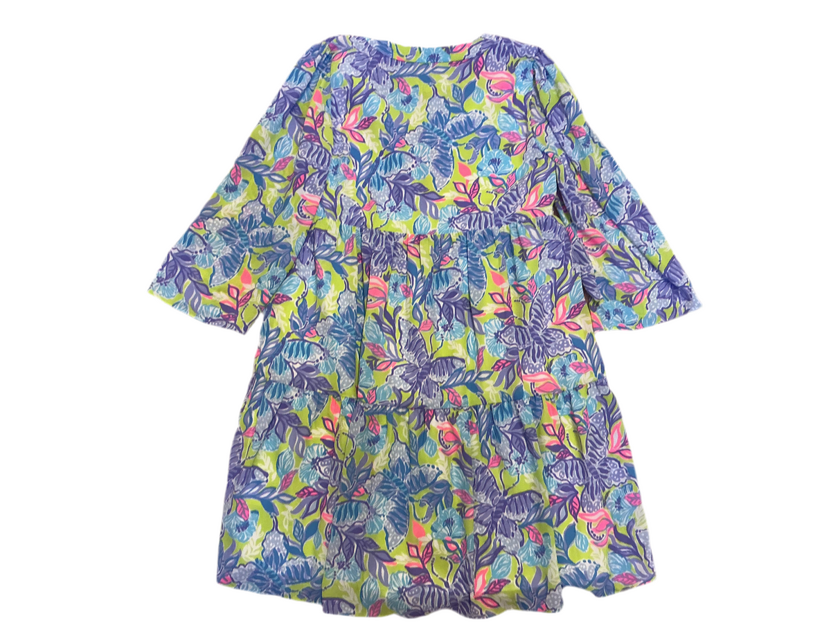 Lilly Pulitzer NWT - Martine 3/4 Sleeve Dre - Dew Drop Stay Fly - Size S