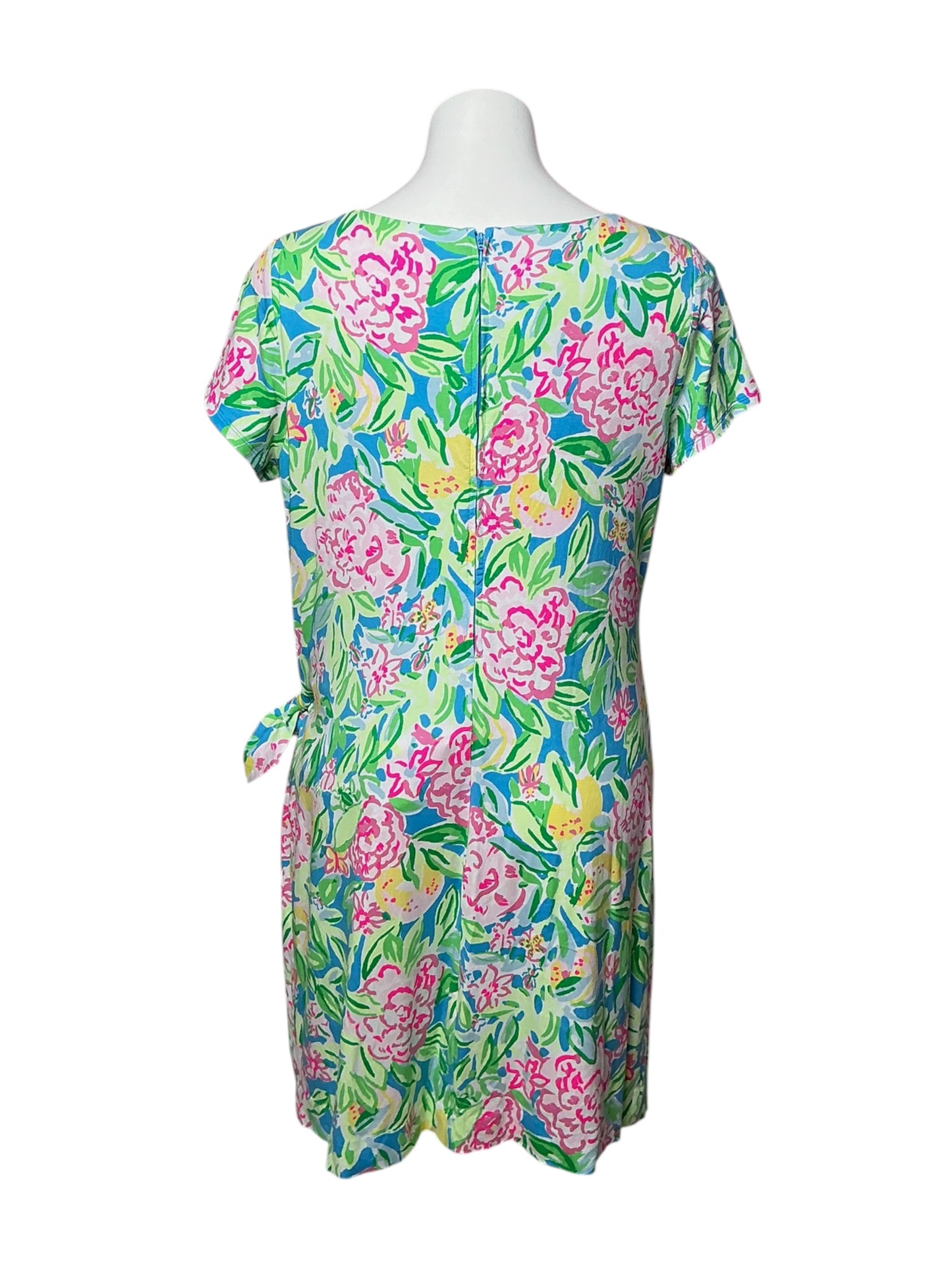 Lilly Pulitzer Bryson Skirted Romper Multi Grove Garden - Size XL