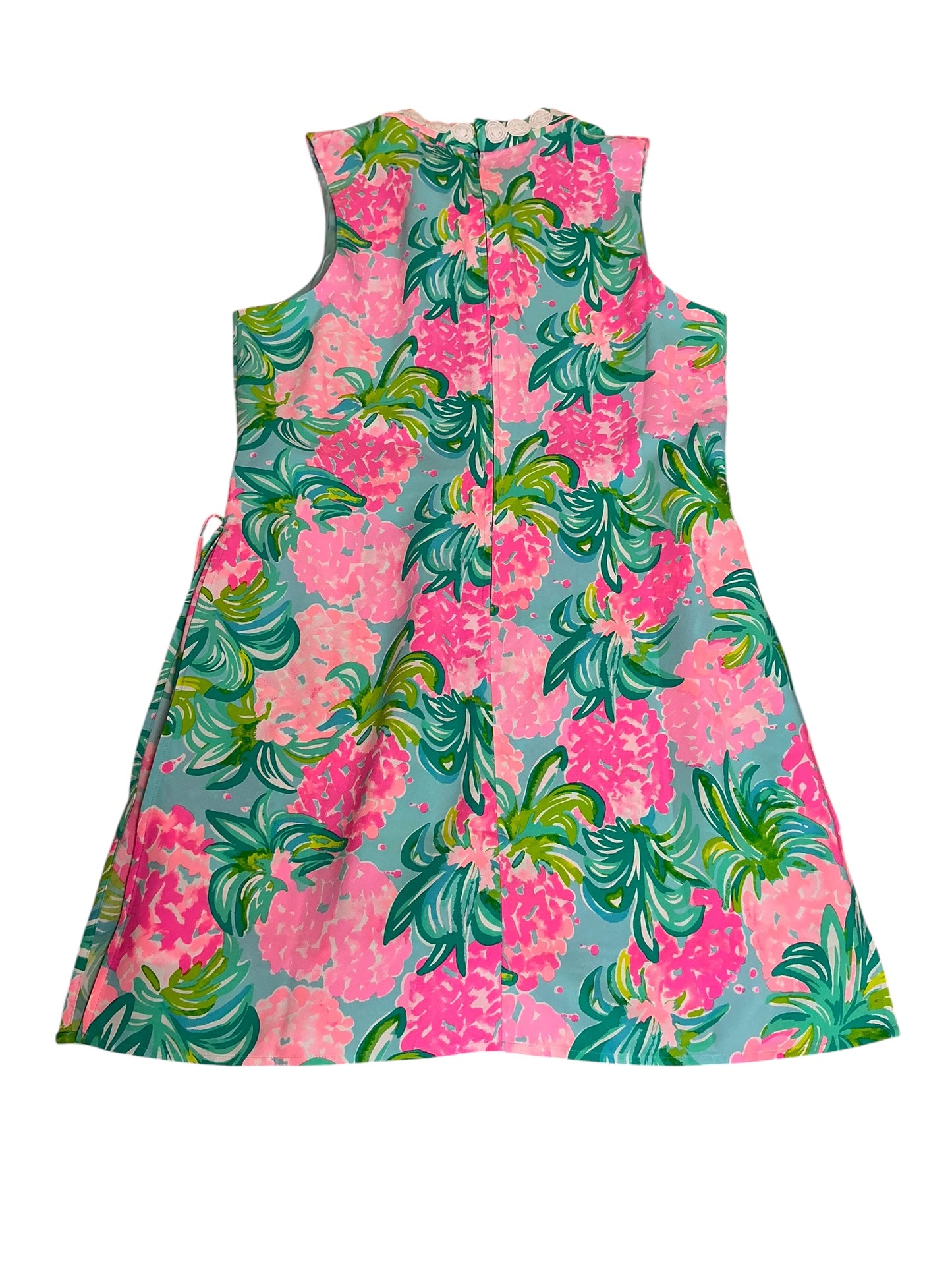 Lilly Pulitzer NWT Jonna Romper Blue Ibiza Pineapple Shake - Size 14
