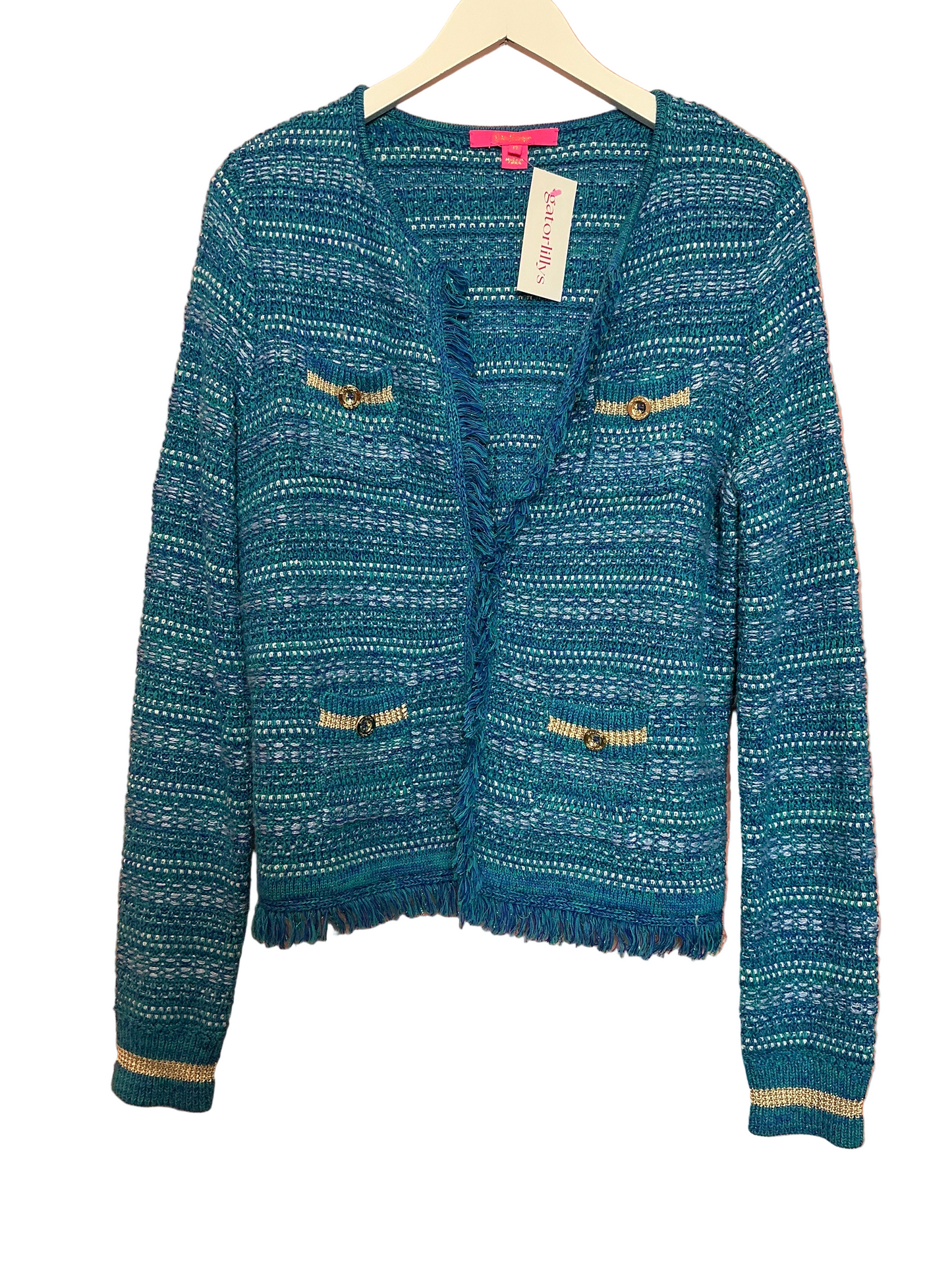 Lilly Pulitzer Sweater Jacket - Size M