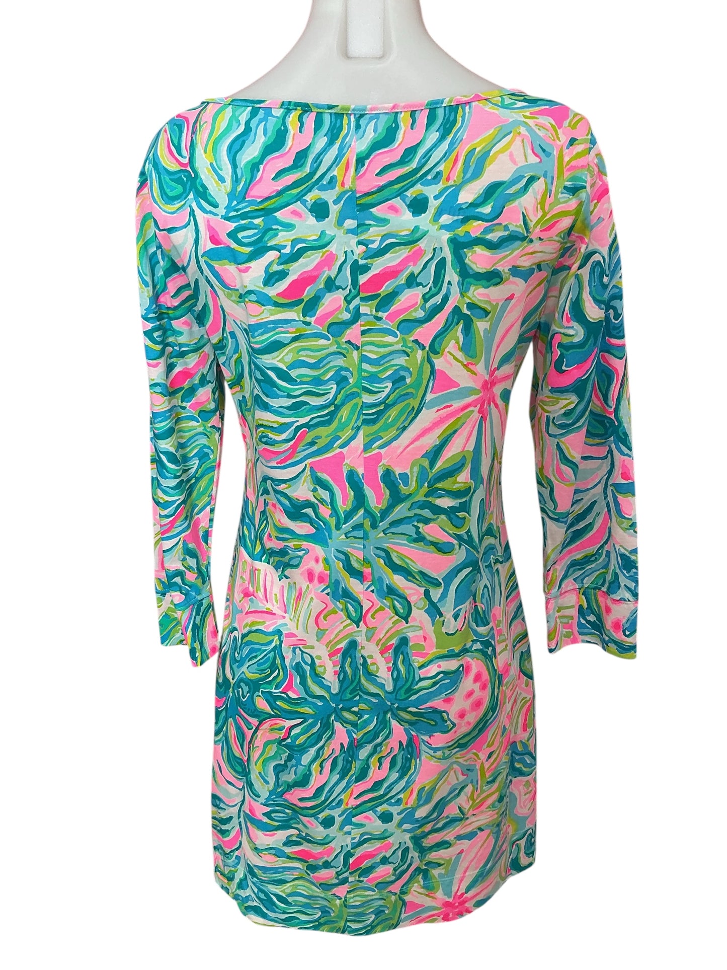 Lilly Pulitzer Marlowe T-Shirt Dress Croc My World - Size S