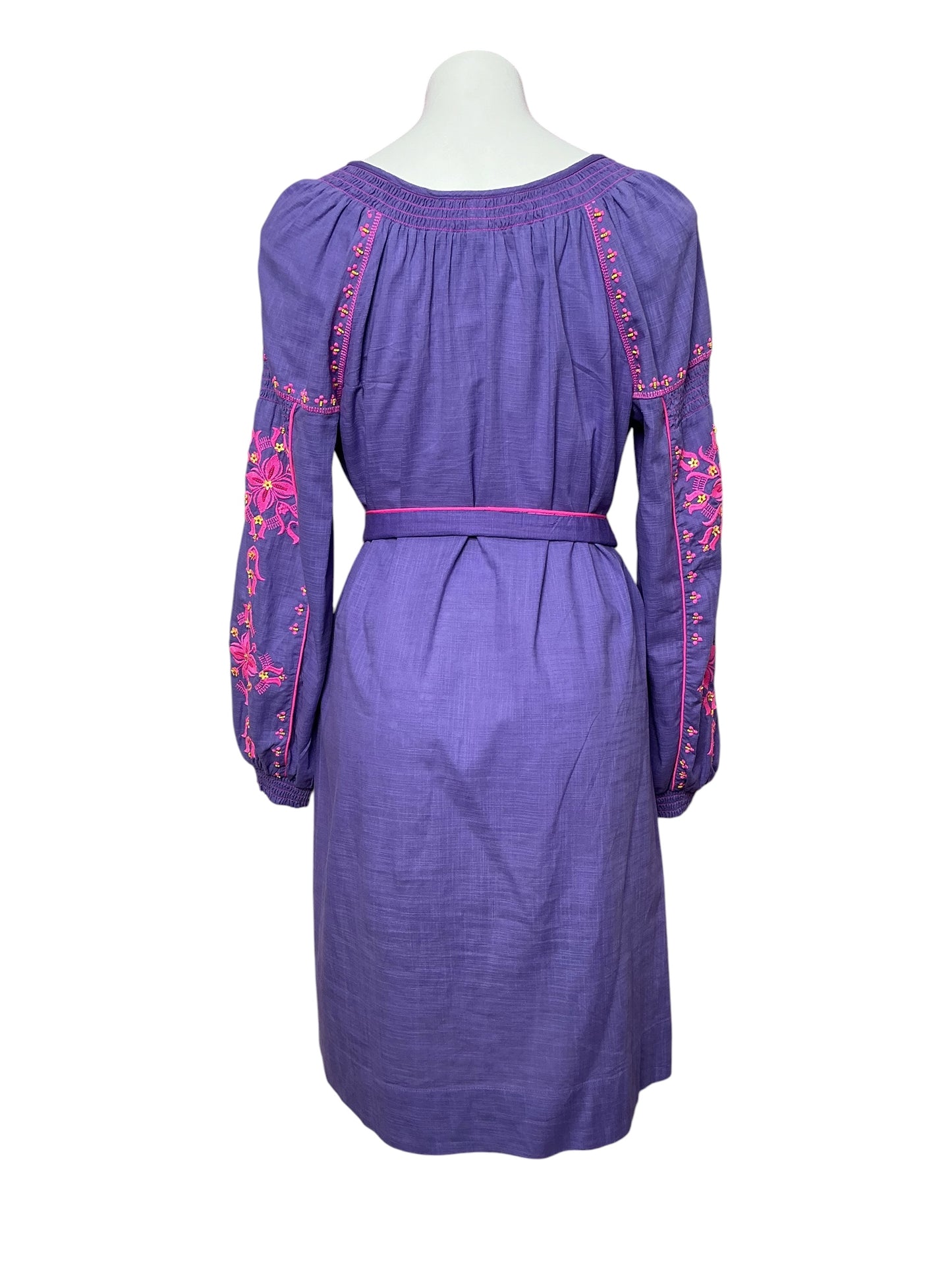 Lilly Pulitzer Cammie Long Sleeve Dress, Mystical Purple-Size 8