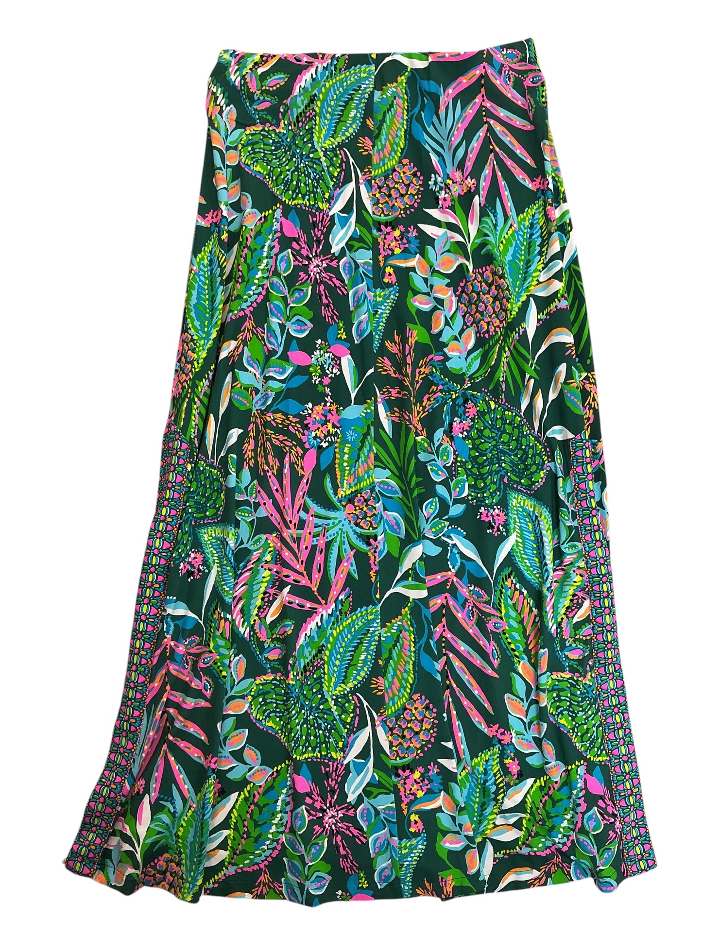 Lilly Pulitzer Sailynn Maxi Skirt Sunshine Jungle - Size XL
