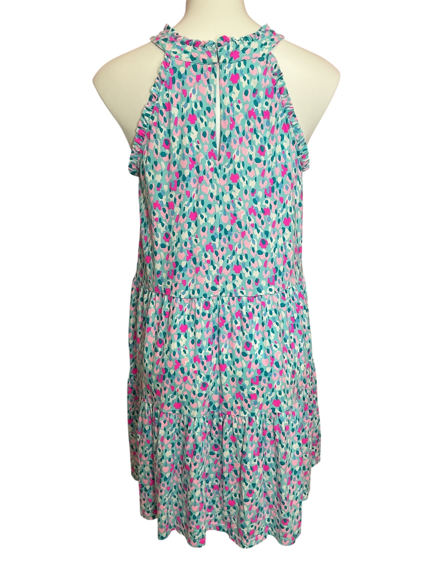 Lilly Pulitzer Jerrica Swing Dress Multi Hottie Dottie - Size S