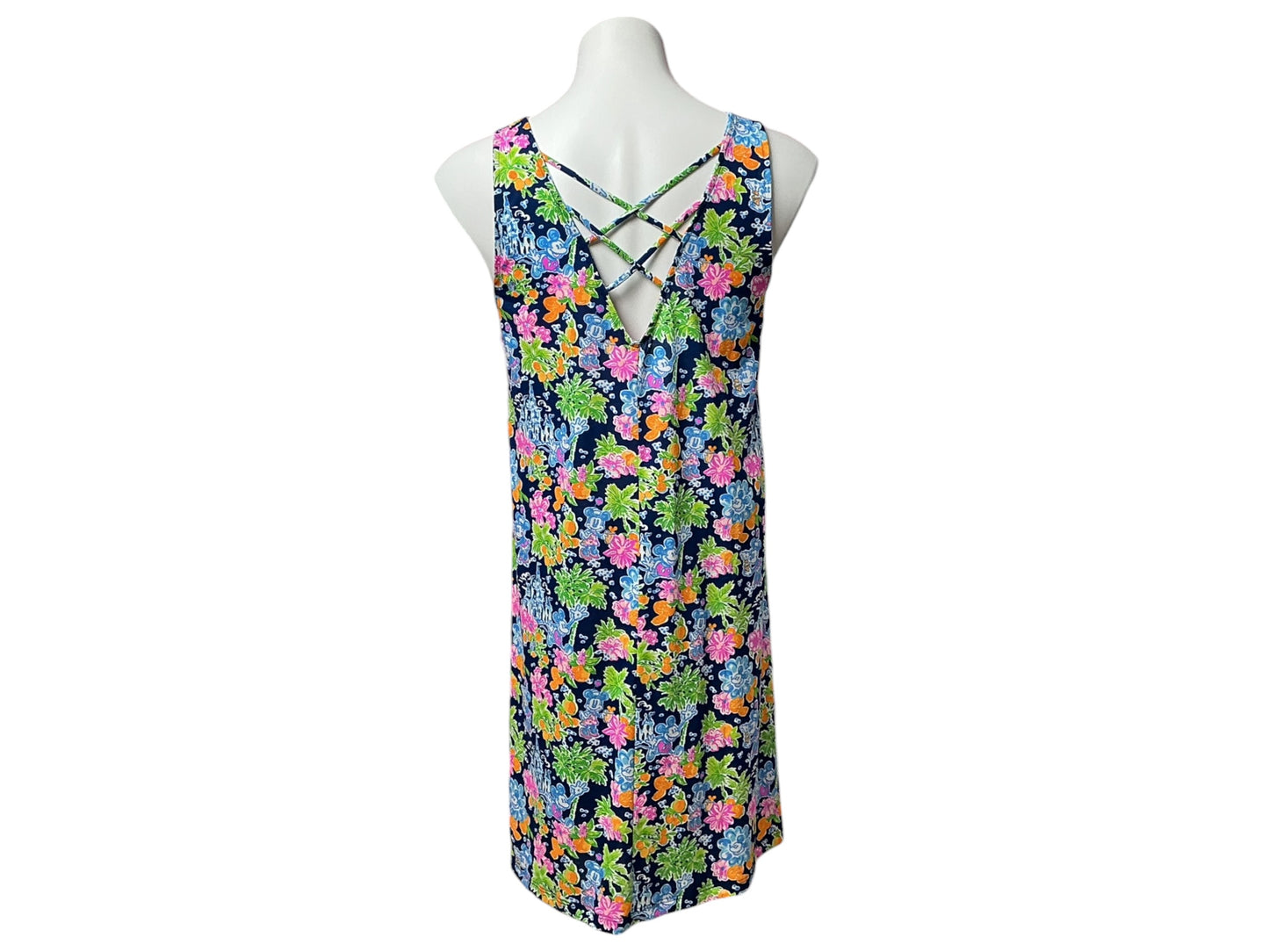Lilly Pulitzer NWT Kristen Dress Aegean Navy Lilly Loves Disney - Size S