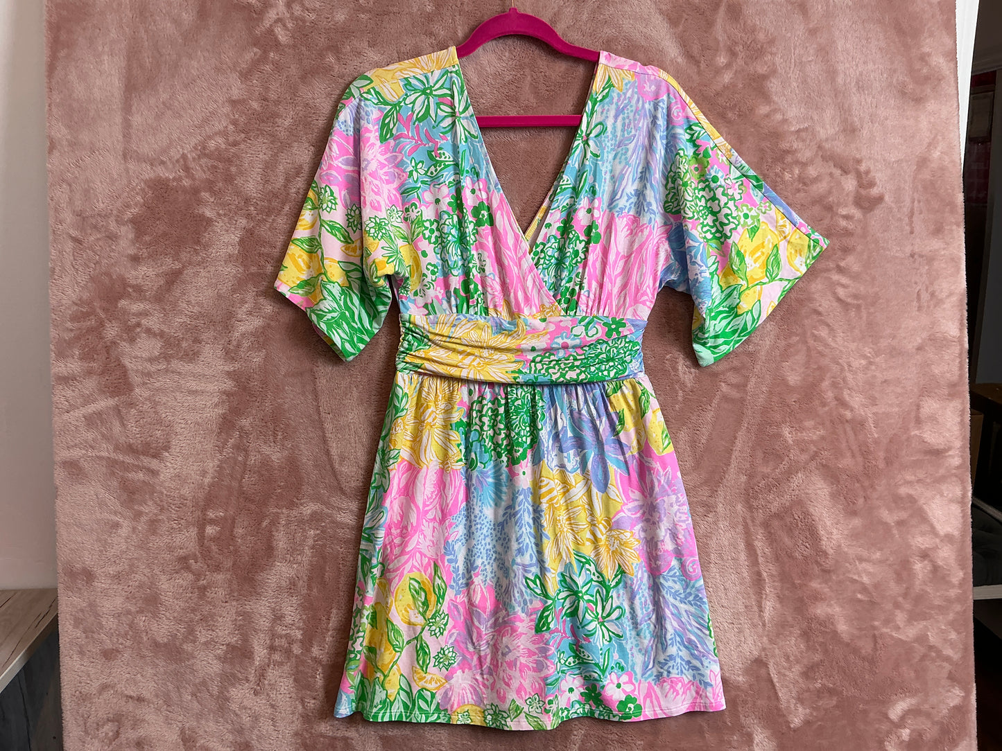 Lilly Pulitzer NWT - Parigi Knit Skort Romp - Bright Delight Patch - Size XS