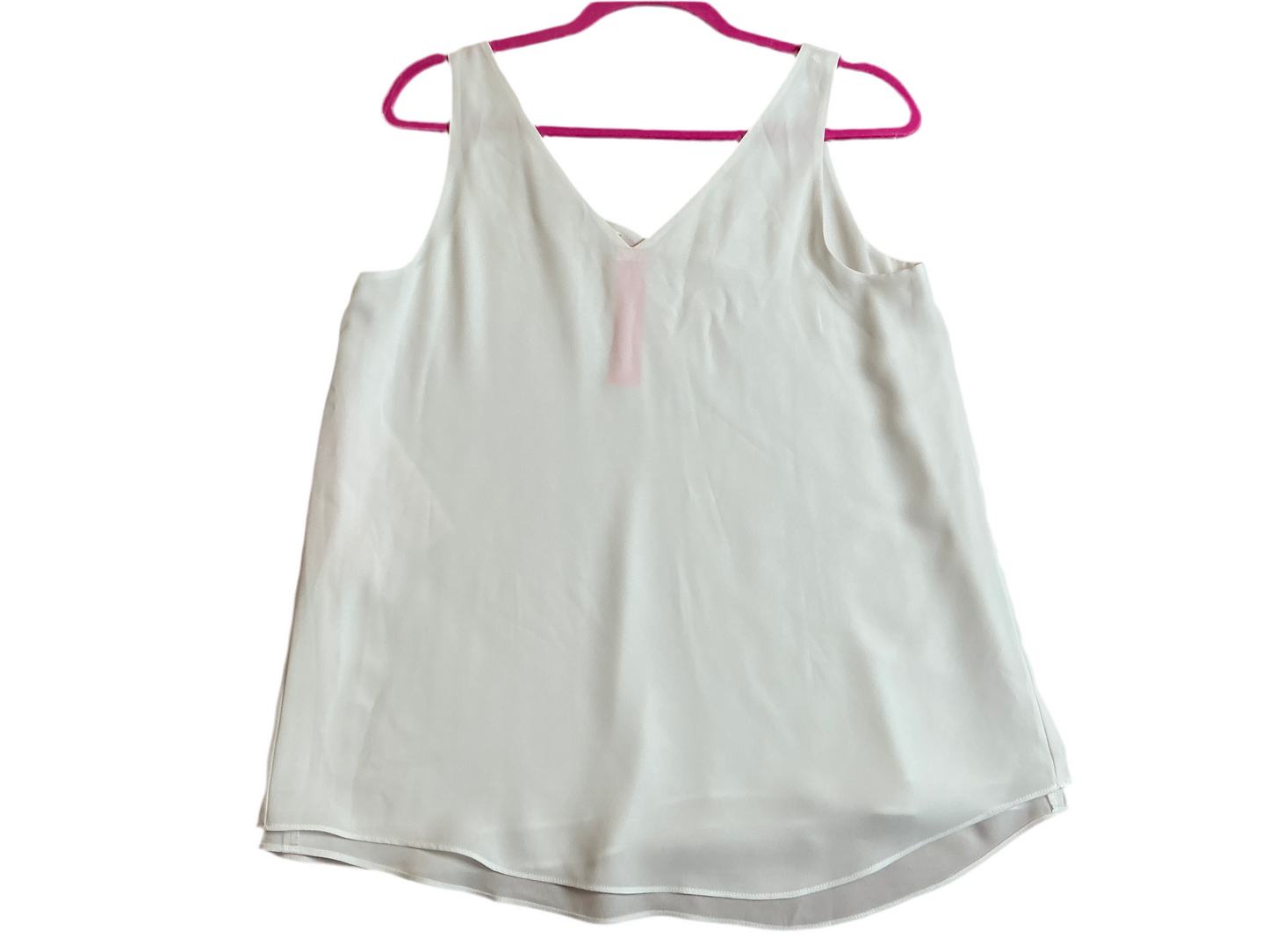 Lilly Pulitzer NWT - Florin Sleeveless V-NE - Resort White - Size S