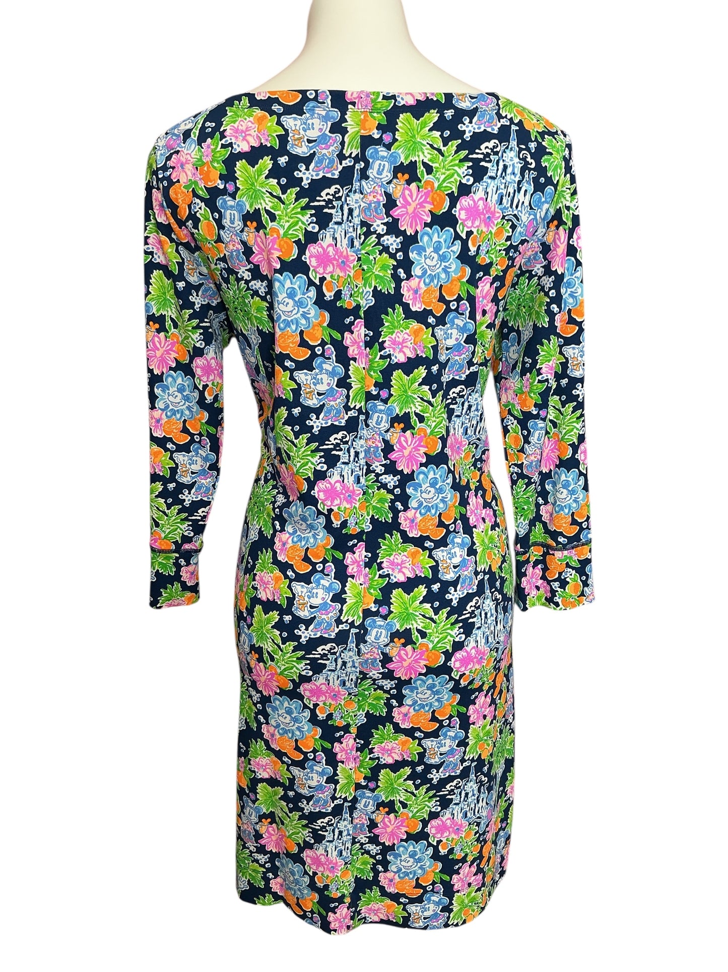 Lilly Pulitzer X Disney NWT Sophie Dress Aegean Navy Lilly Loves Disney - Size XL