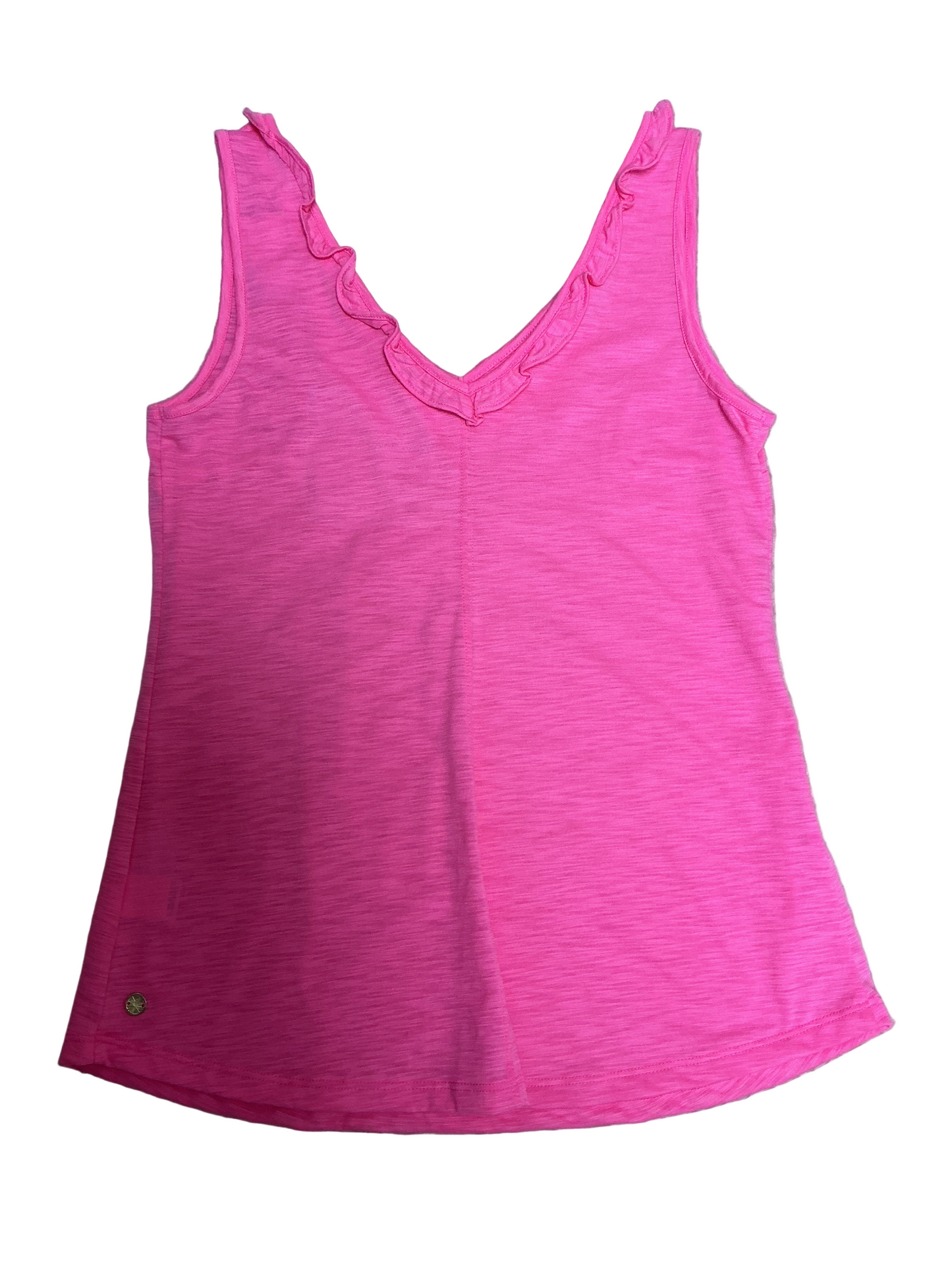 Lilly Pulitzer NWT - Gigi Ruffle Top - Roxie Pink - Size S