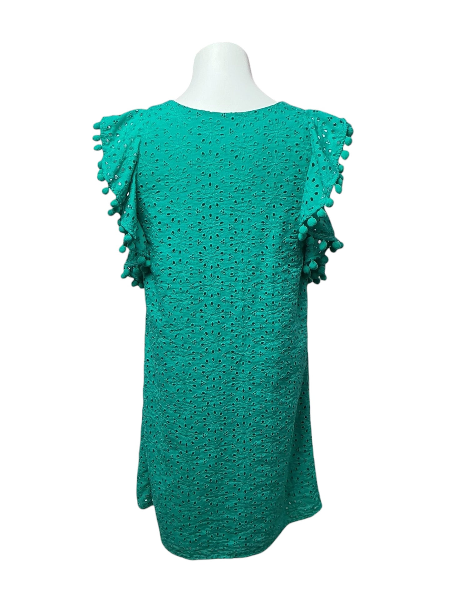 Lilly Pulitzer Astara Eyelet Dress Water Lilly Green - Size XS
