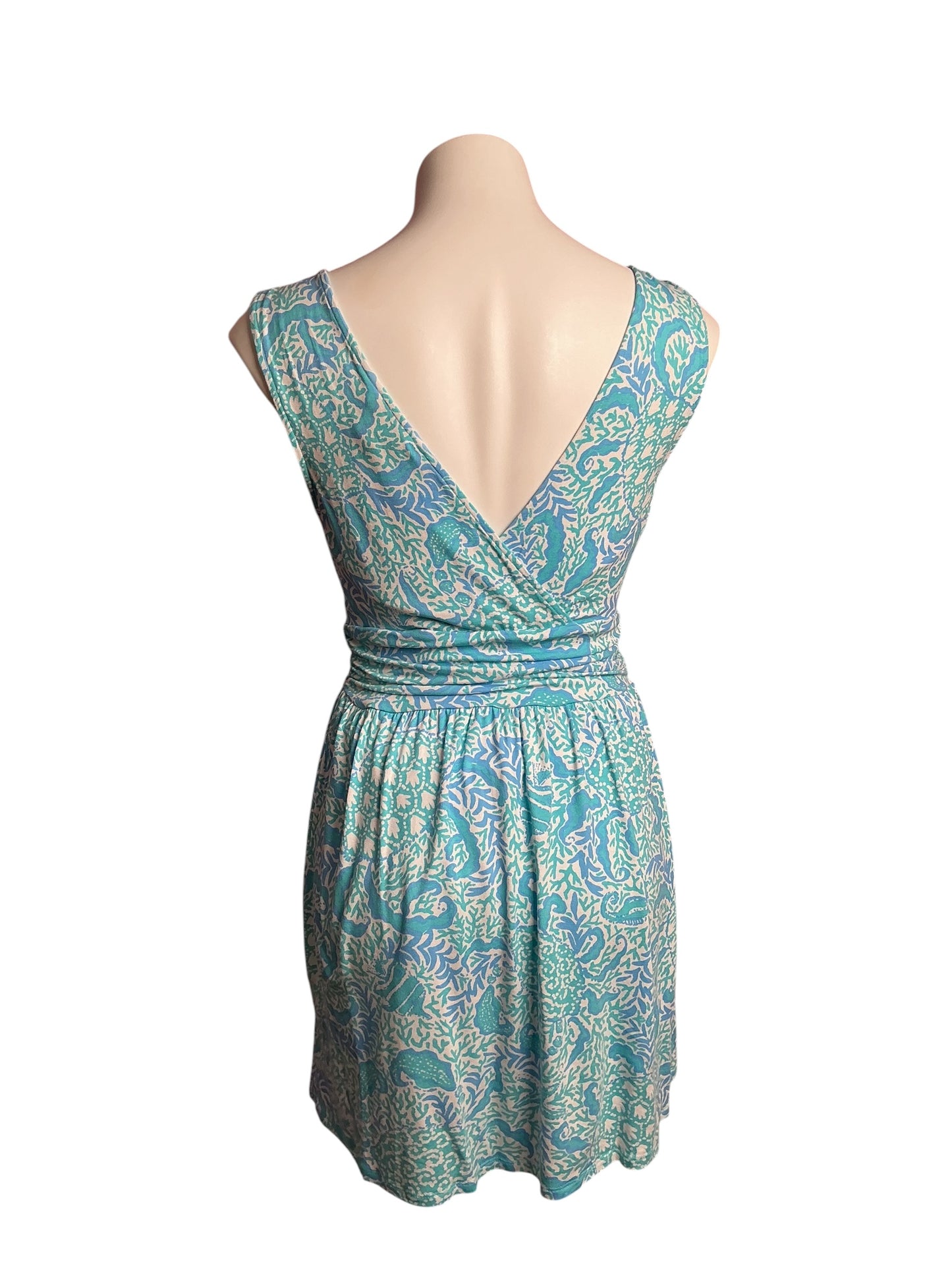 Lilly Pulitzer- Clara Sleeveless Romper Resort White Goombay Grooves Size S