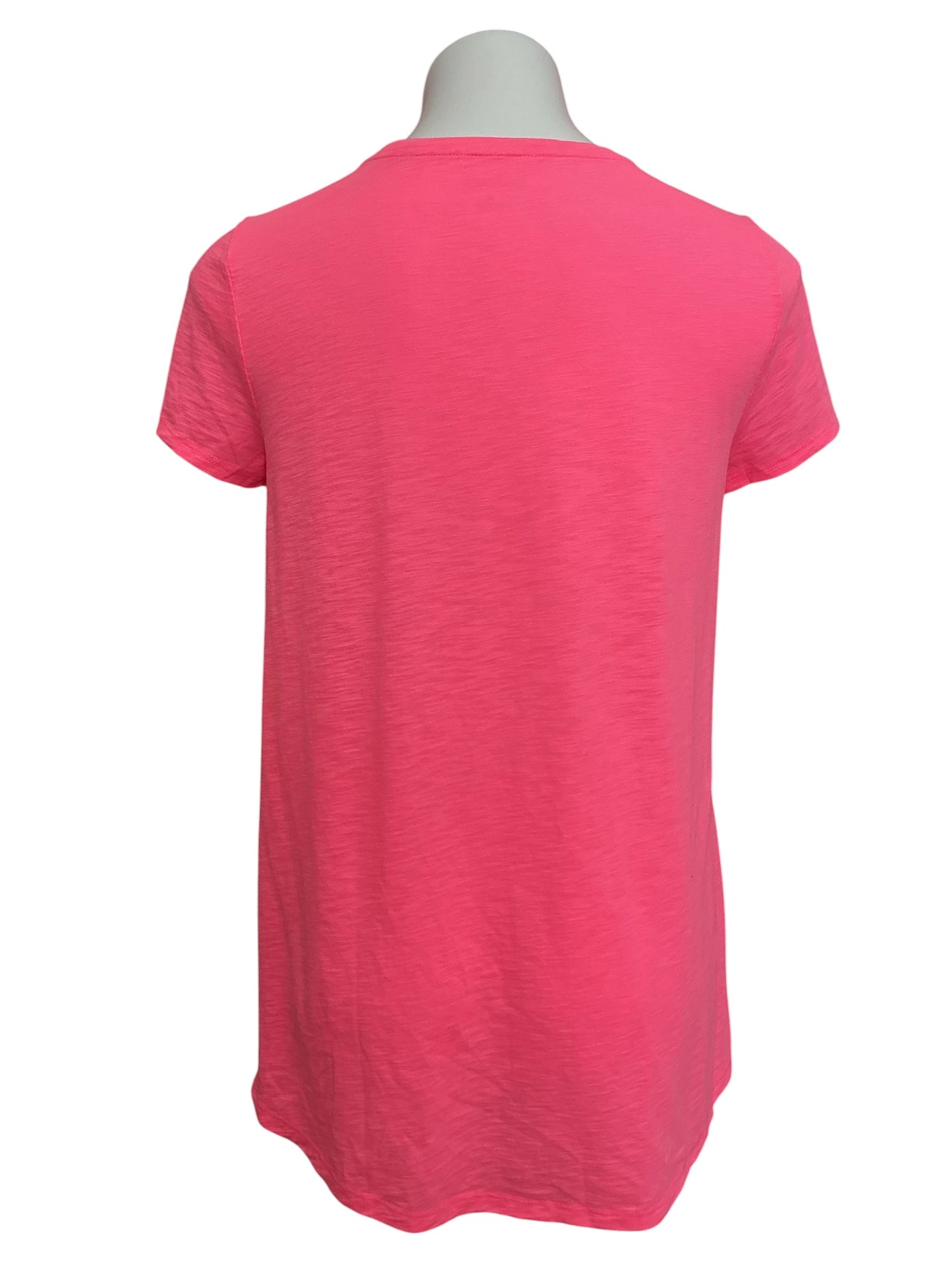 Lilly Pulitzer NWT Etta Scoop Neck Top Coral Sands - Size M
