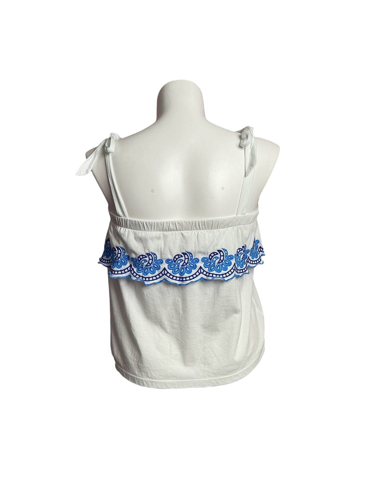 Lilly Pulitzer Benita Top - Resort White - Size M