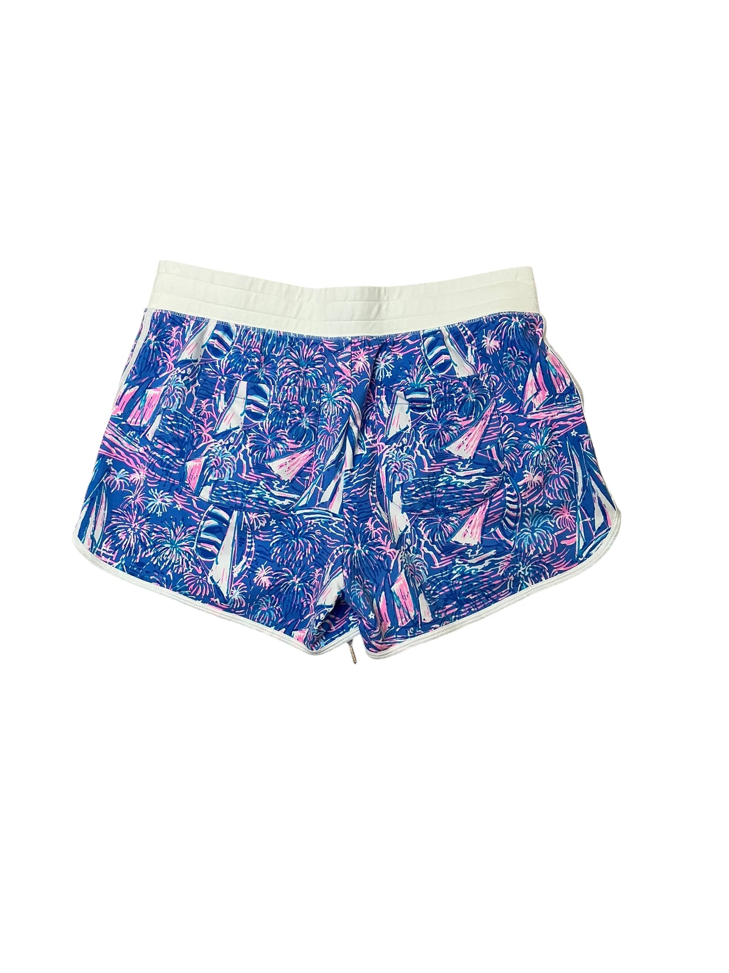 Lilly Pulitzer Trysta Knit Short - Boca Blue It’s A Sailabration - Size M