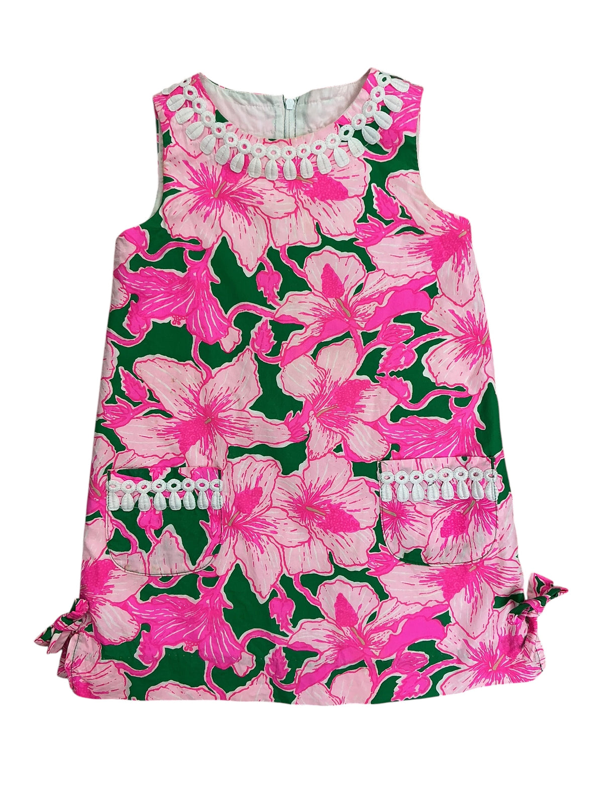 Lilly Pulitzer Kids Little Lilly Classic Shift Hibiss Kiss - Size 5