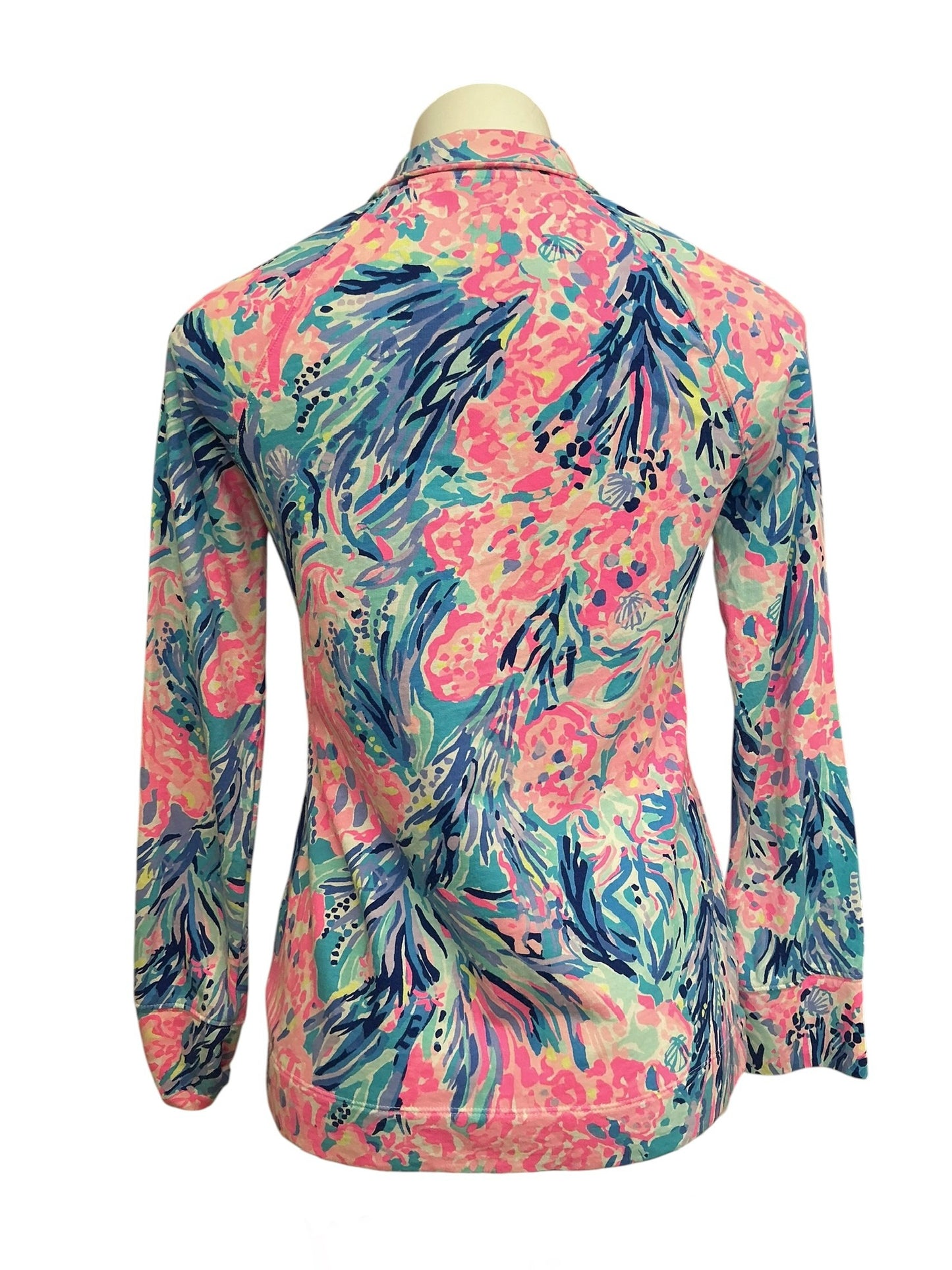 Lilly Pulitzer UPF 50+ Skipper Popover Fan Sea Pants - Size XS