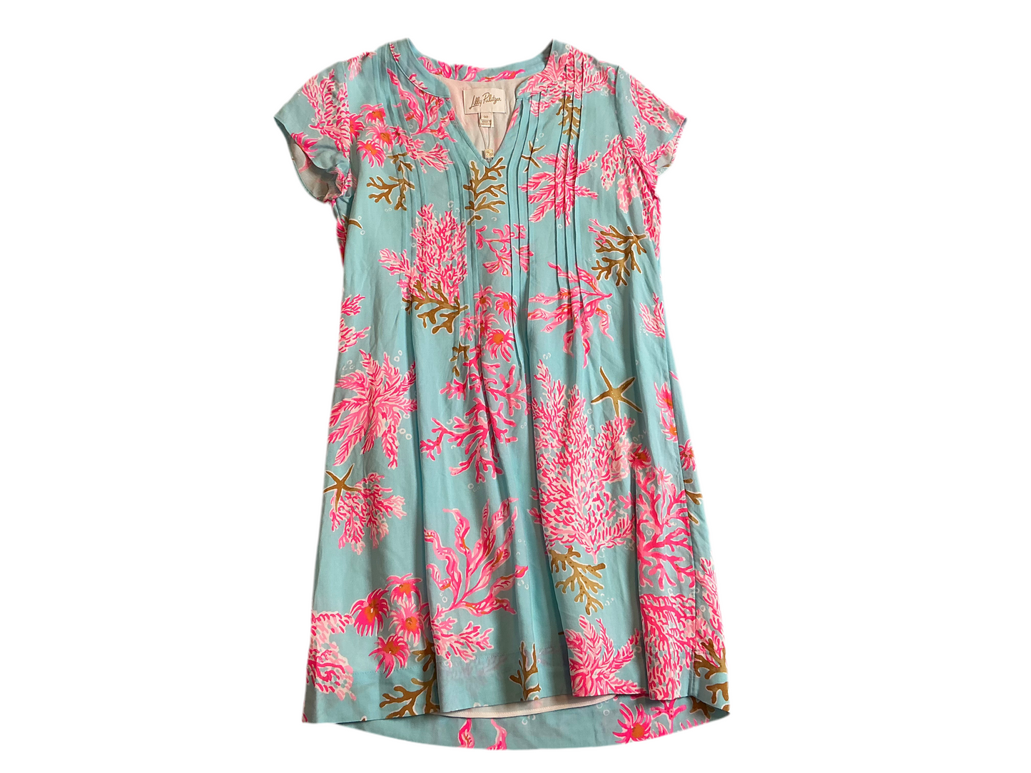 Lilly Pulitzer NWT - Ansella Tunic Dress - Multi Royal Coral - Size 00