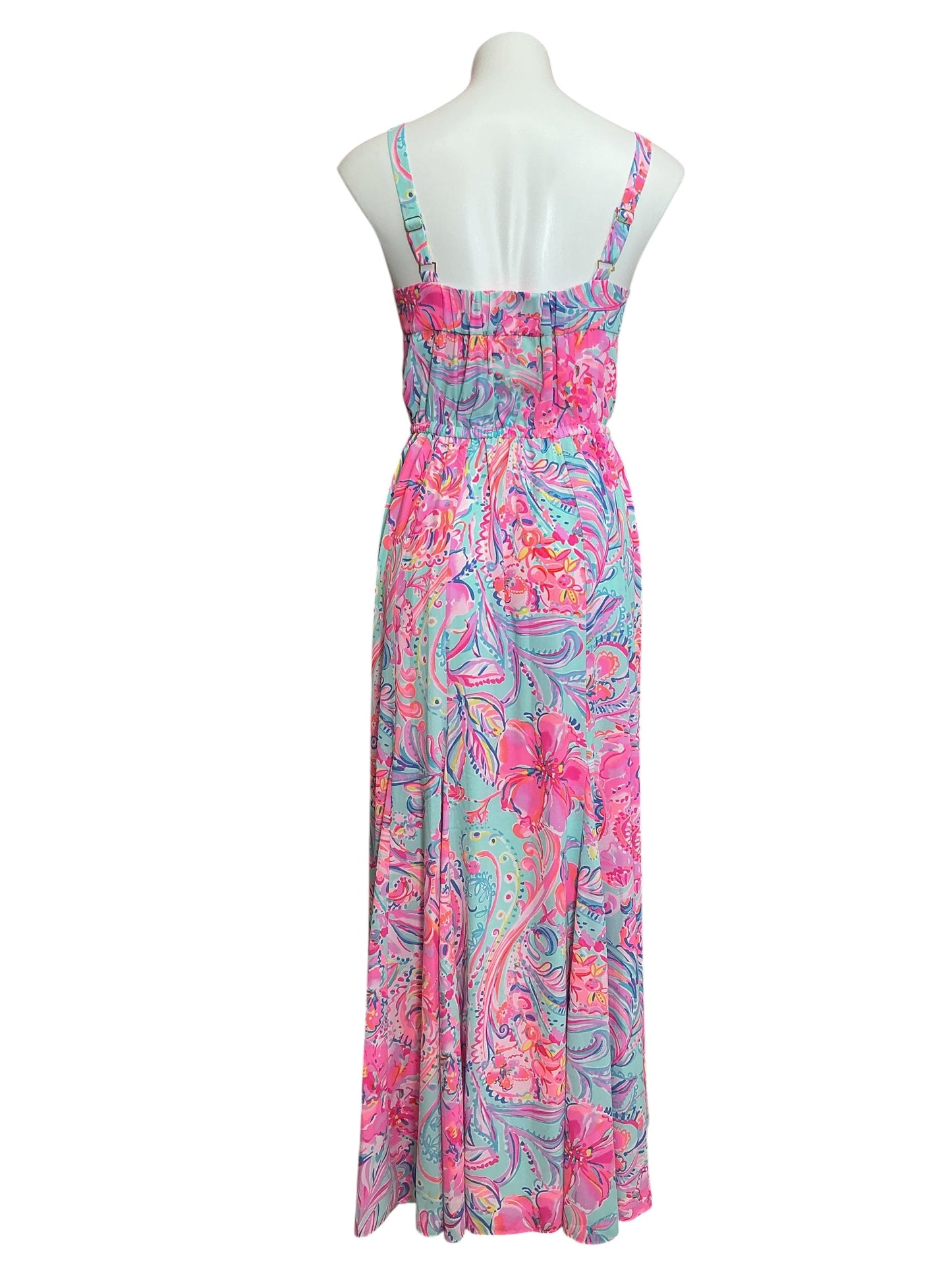Lilly Pulitzer Lizette Maxi Dress Isla De Coco - Size S