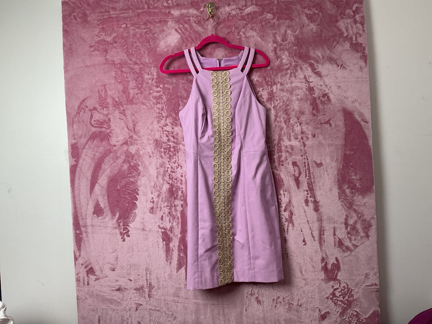 Lilly Pulitzer NWT Pearl Stretch Shift Lilac Freesia - Size 8