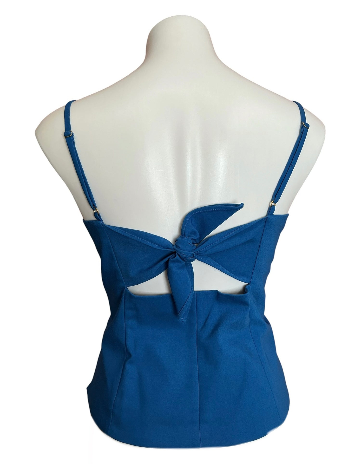Lilly Pulitzer Shelli Stretch Top Barton Blue - Size 16