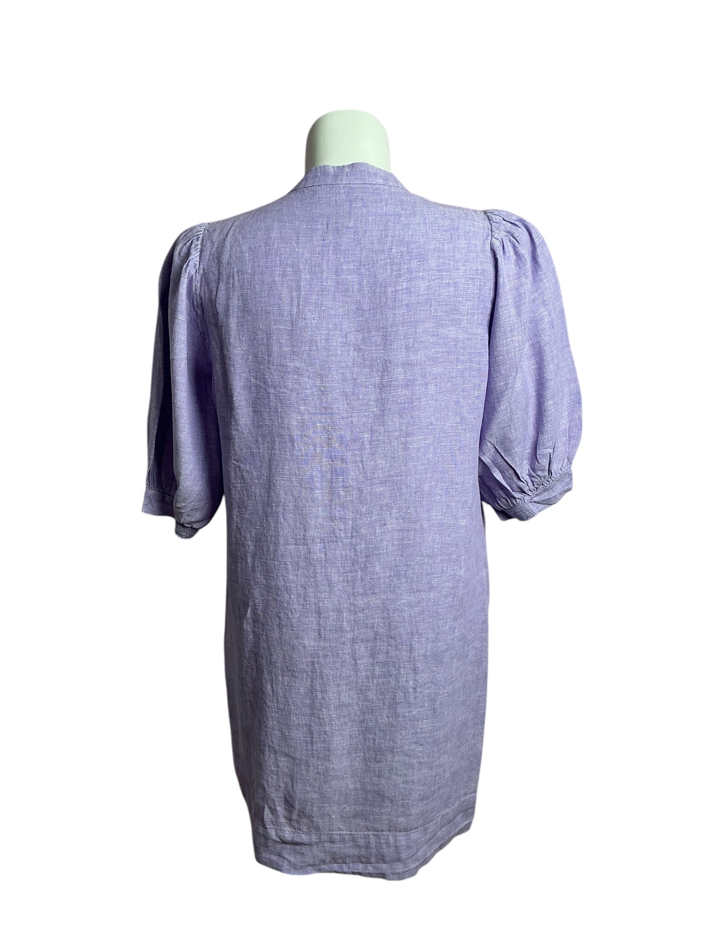 Lilly Pulitzer- Mialeigh Linen Dress Tropicalia Purple Size 14