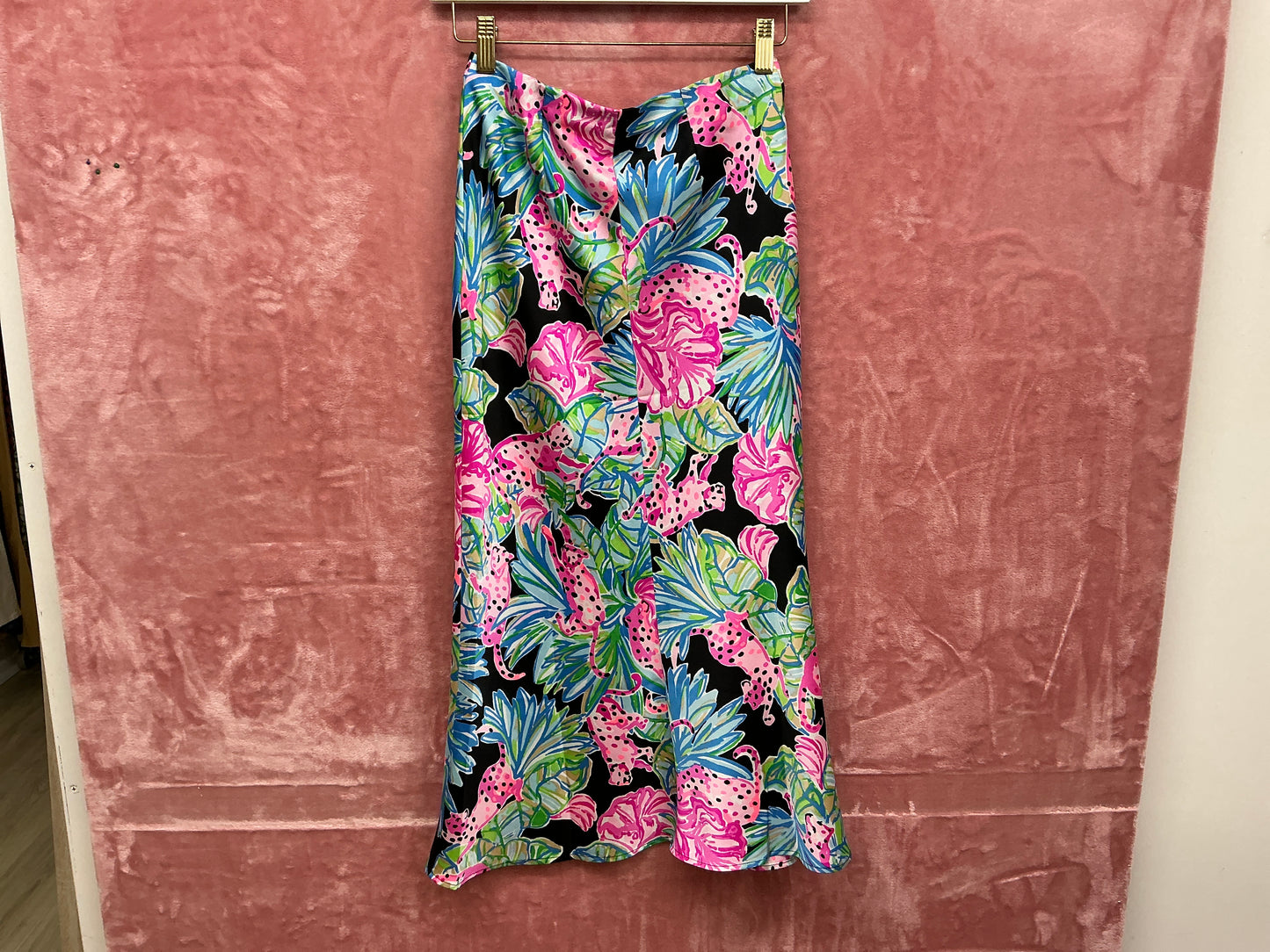 Lilly Pulitzer Cory Skirt NWT, Jaguar Jungle Size 00