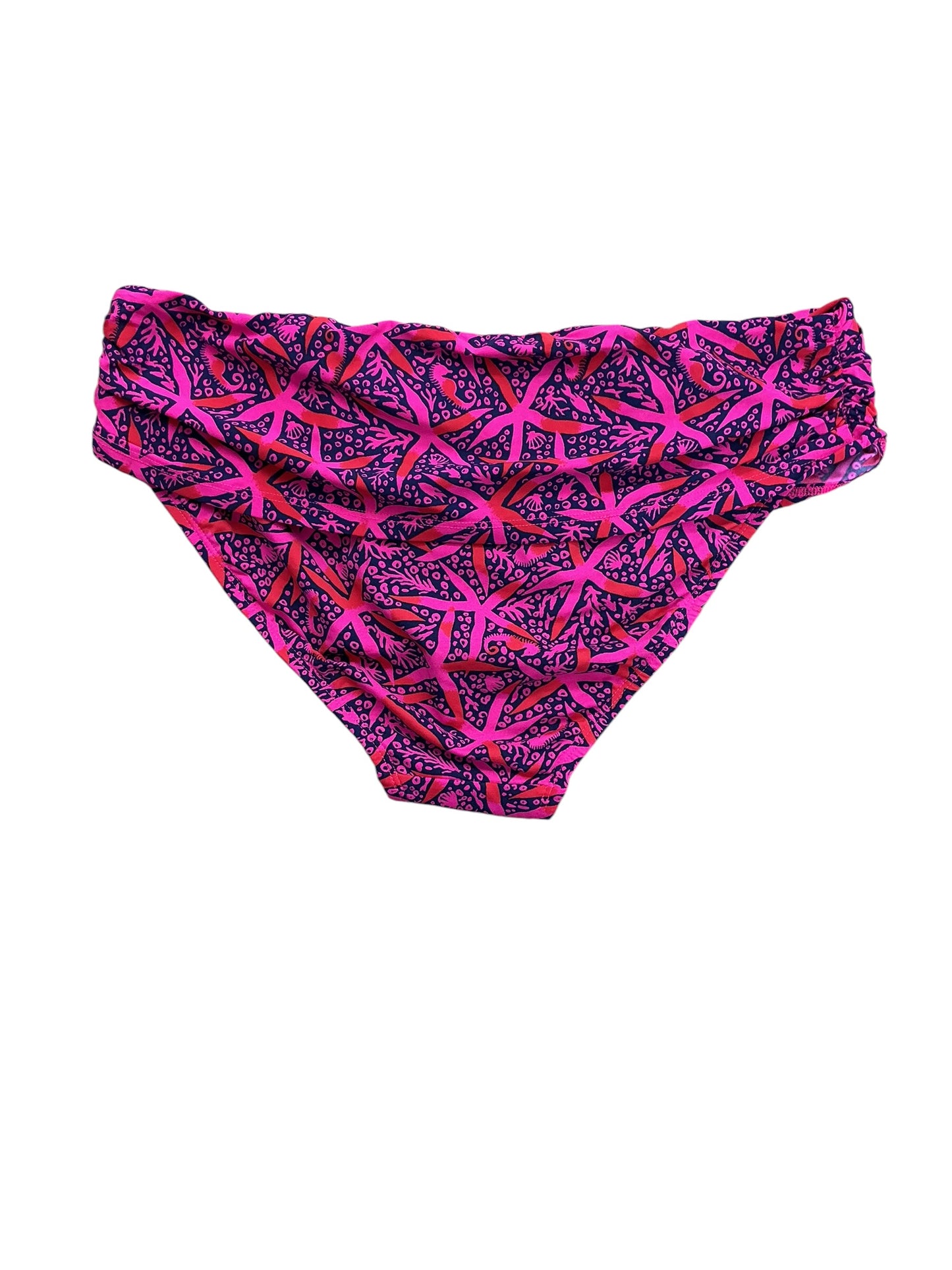 Lilly Pulitzer NWT Lagoon Sarong Hipster Bottoms Passion Fruit Pink Star Searching - Size 6