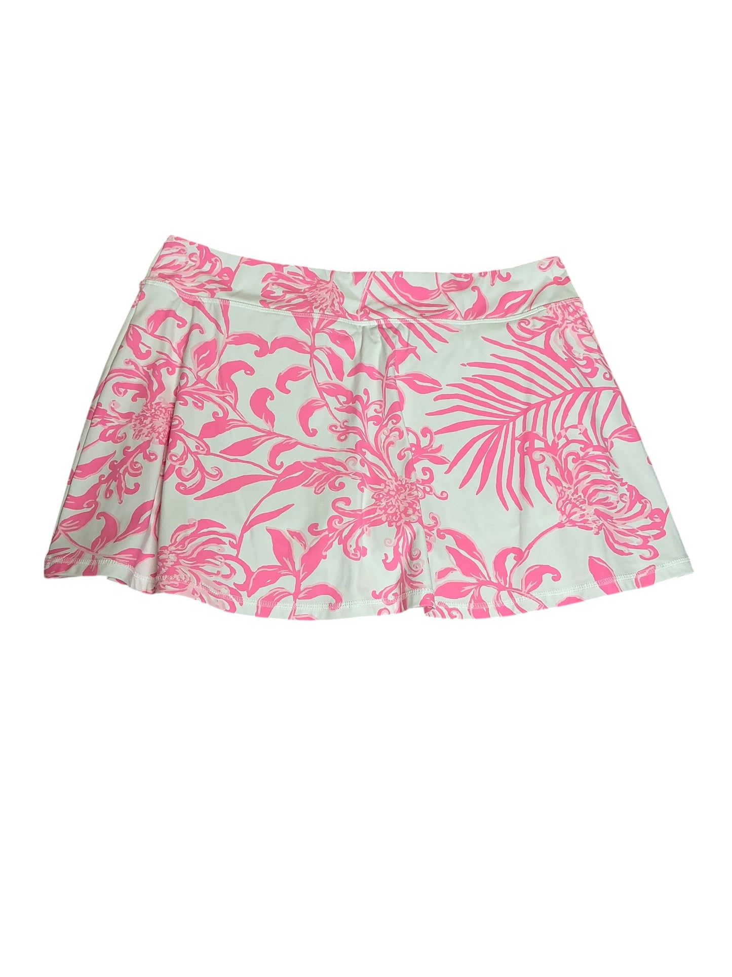 Lilly Pulitzer Luxletic UPF 50+ Aqualina Skort Passion Fruit Pink Absolutely Flamazing - Size XL
