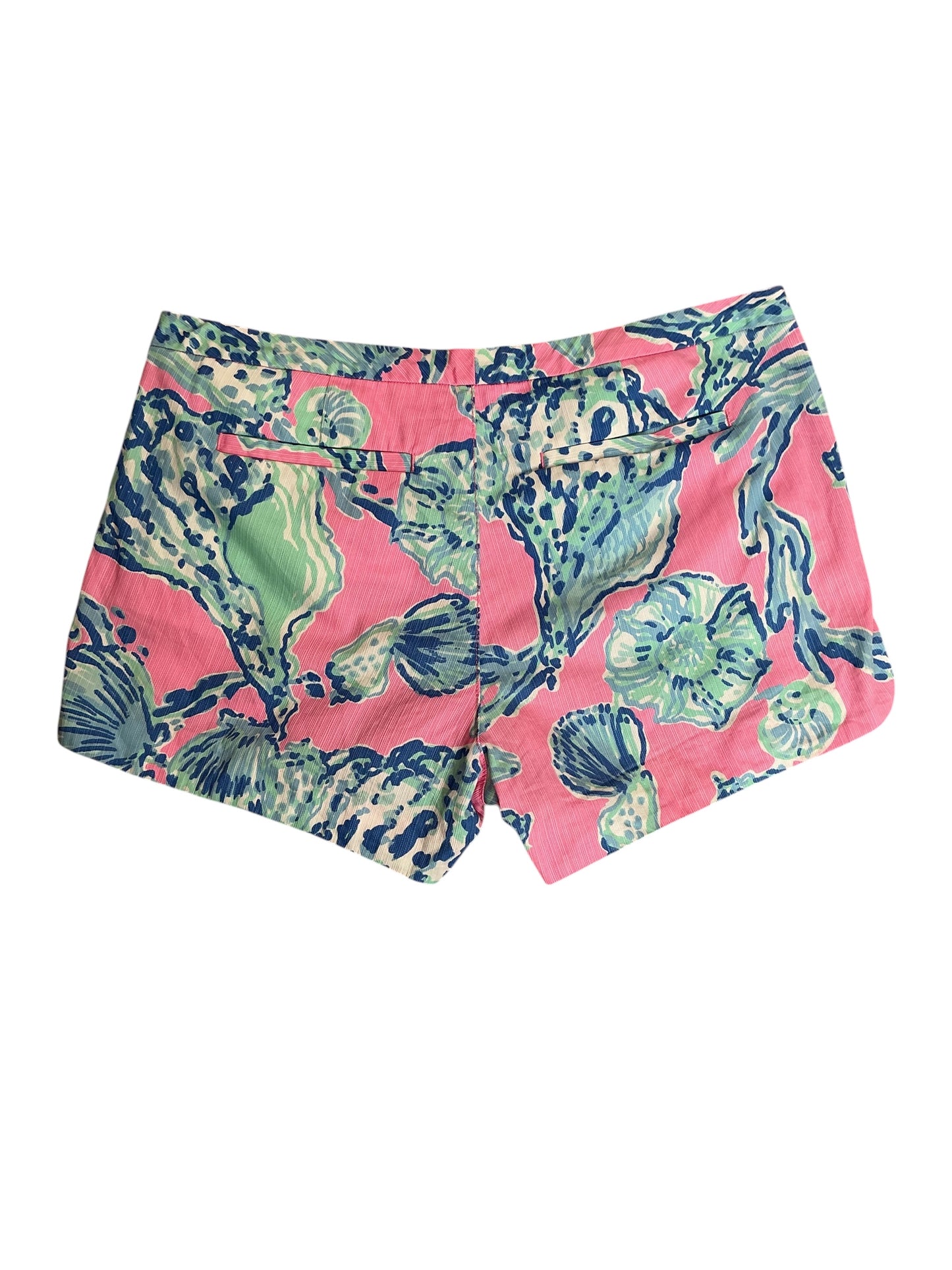 Lilly Pulitzer Adie Shorts Pink Pout Barefoot Princess - Size 6