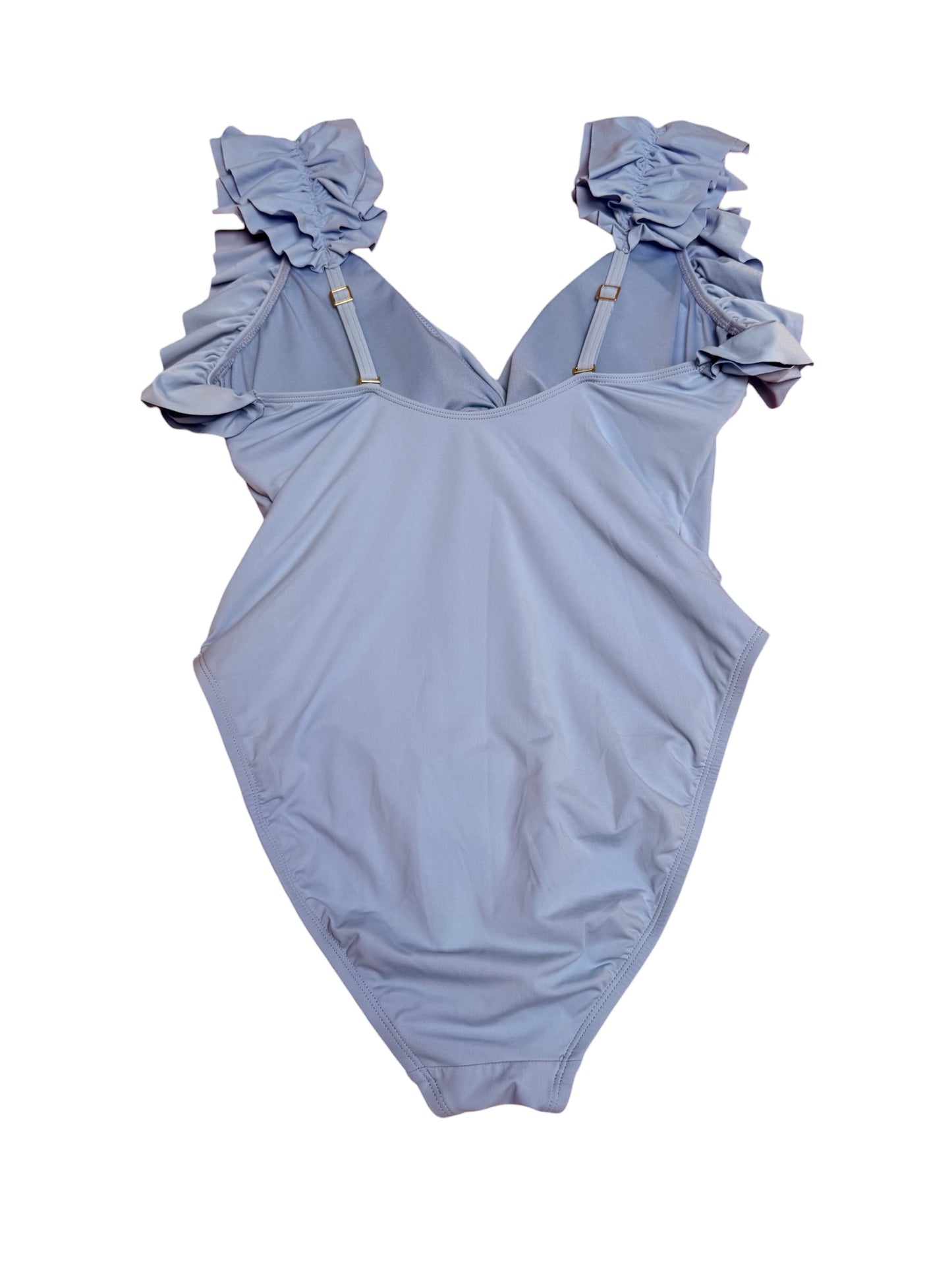 Lilly Pulitzer Steviekate One Piece Swimsuit, Jacaranda Blue Size 10