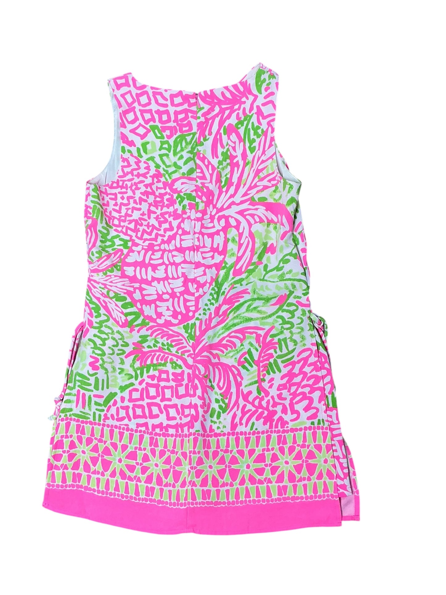 Lilly Pulitzer Donna Romper - Pink Sunset Home Slice Engineered - Size 0