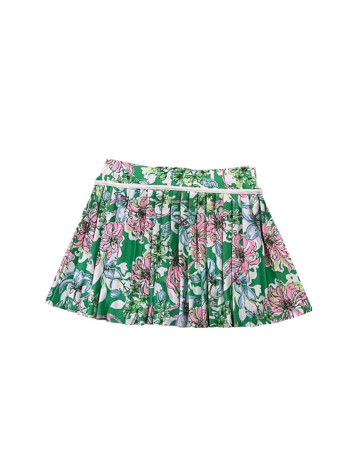 Lilly Pulitzer Bacio UPF 50+ Skort Spearmint Blossom Views - Size XS