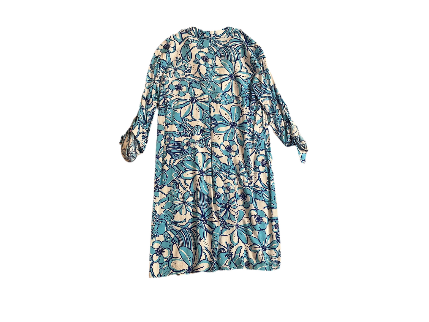 Lilly Pulitzer Lillith Tunic Dress Pop Up Coronado Crab - Size XS