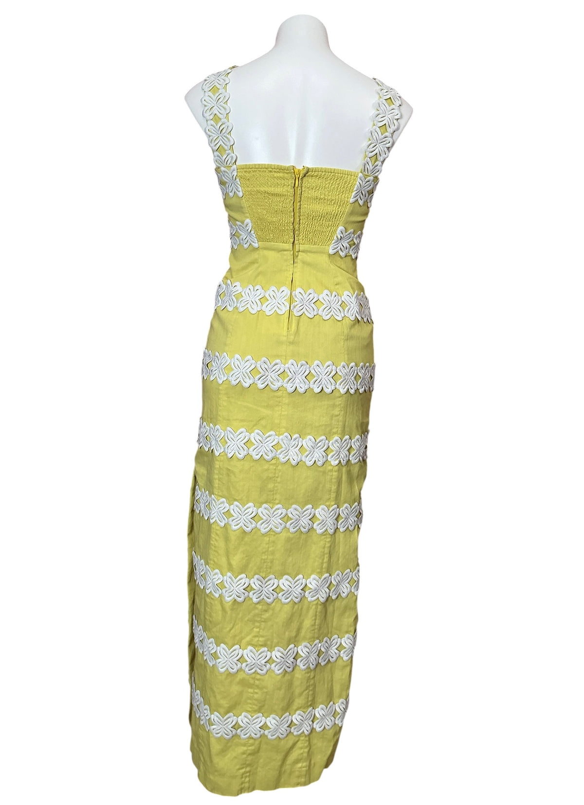 Lilly Pulitzer Davis Maxi Dress Estelle Yellow - Size 00