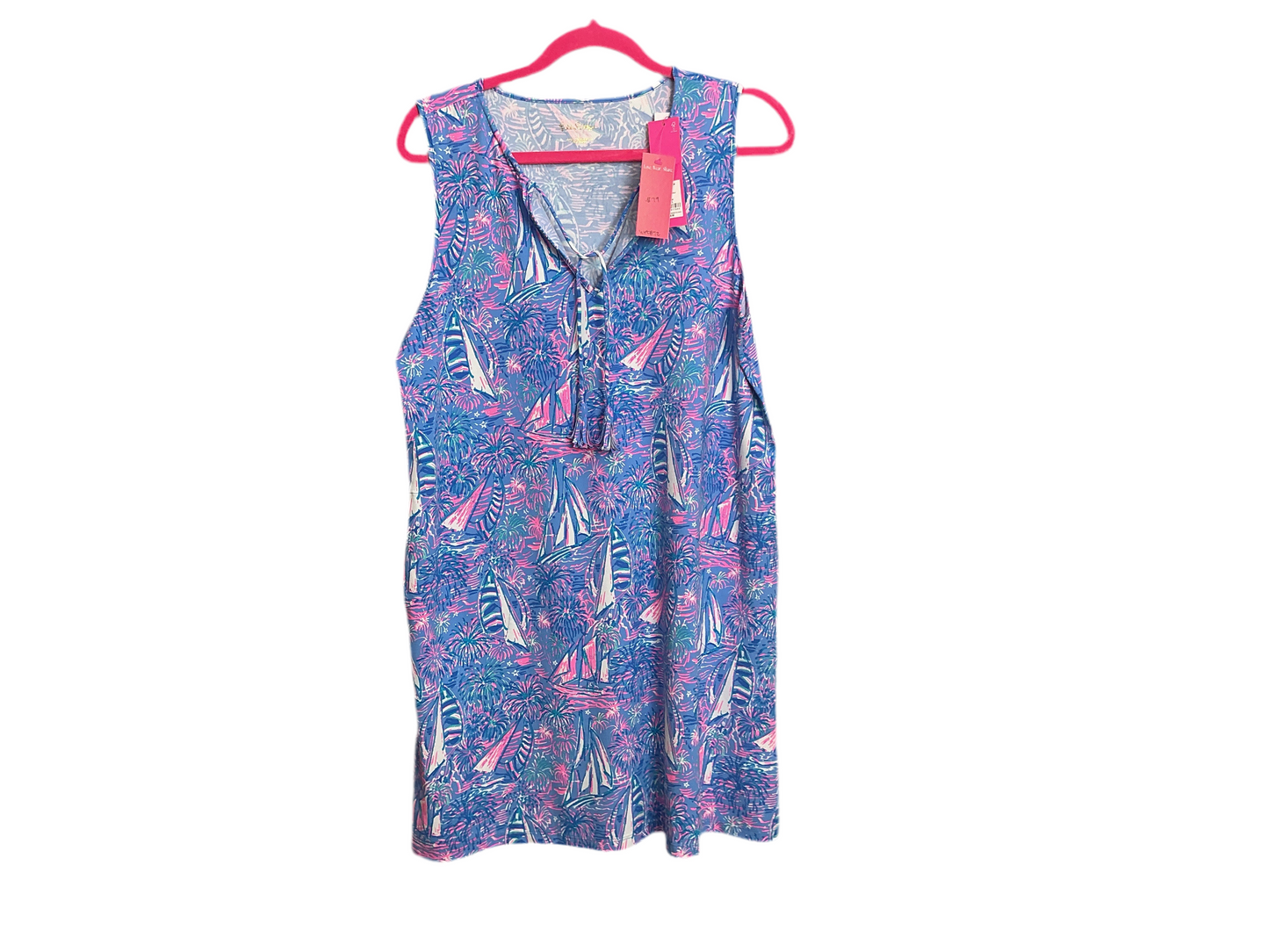 Lilly Pulitzer NWT, Johana Sleevless Coverup, Boca Blue Size Lilly Pulitzer