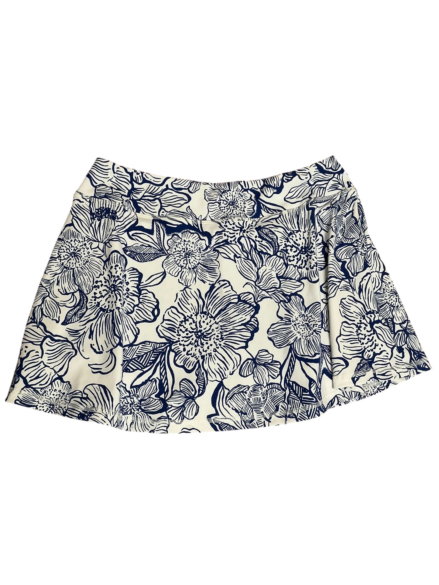 Lilly Pulitzer NWT Aila Skort UPF 50+ Coconut Unforgettable - Size L