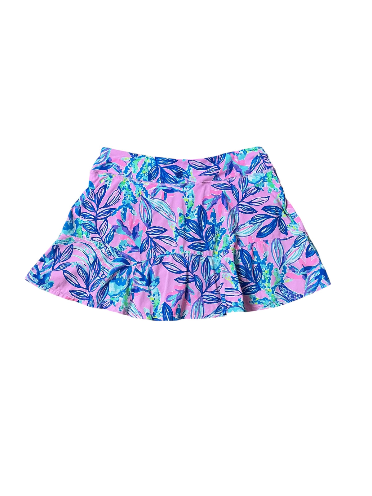 Lilly Pulitzer Luxletic Corrine Skort Aura Pink Baby Bloomer - Size S