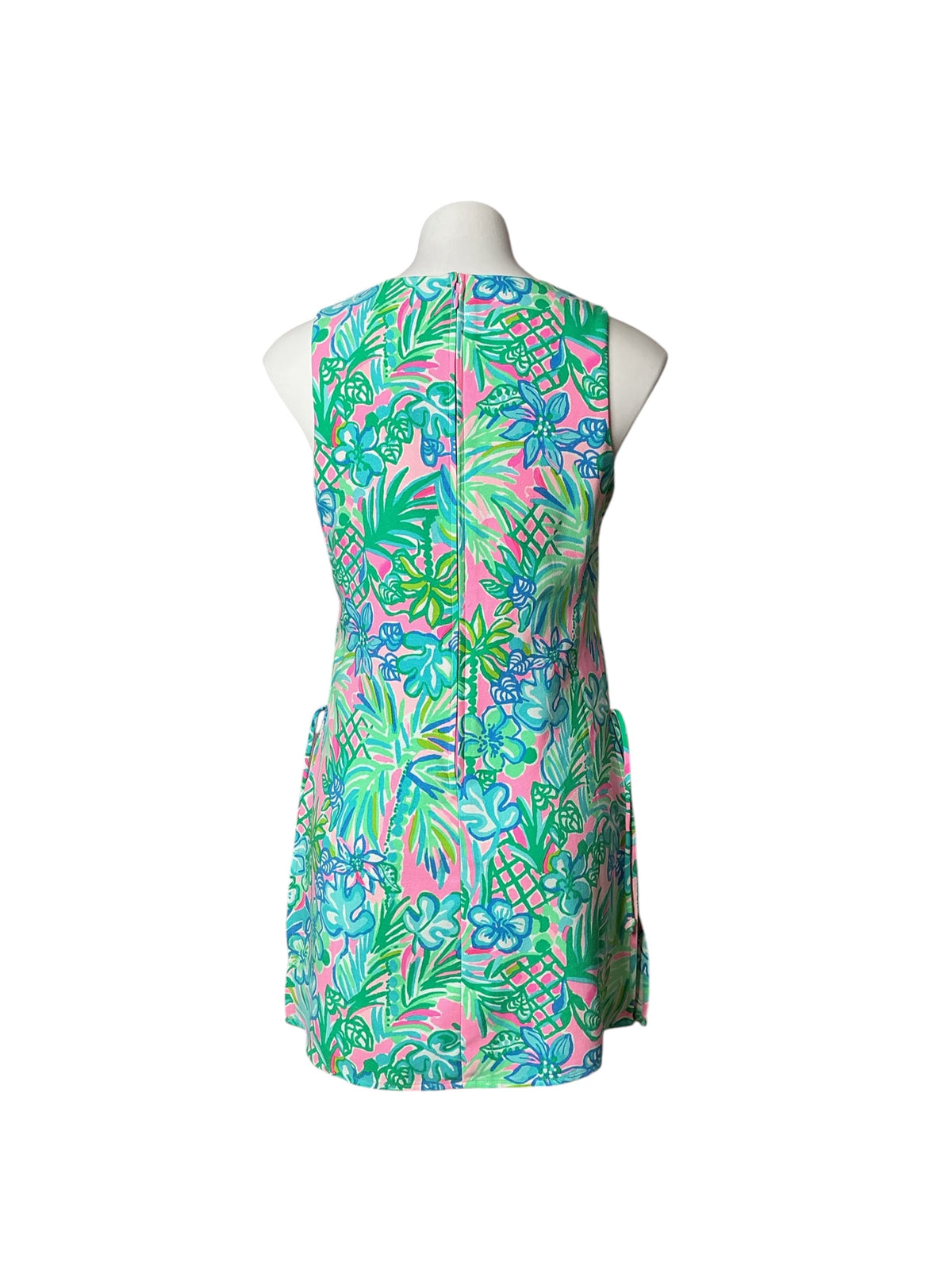 Lilly Pulitzer Donna Romper Pelican Pink Coconut Row - Size 4